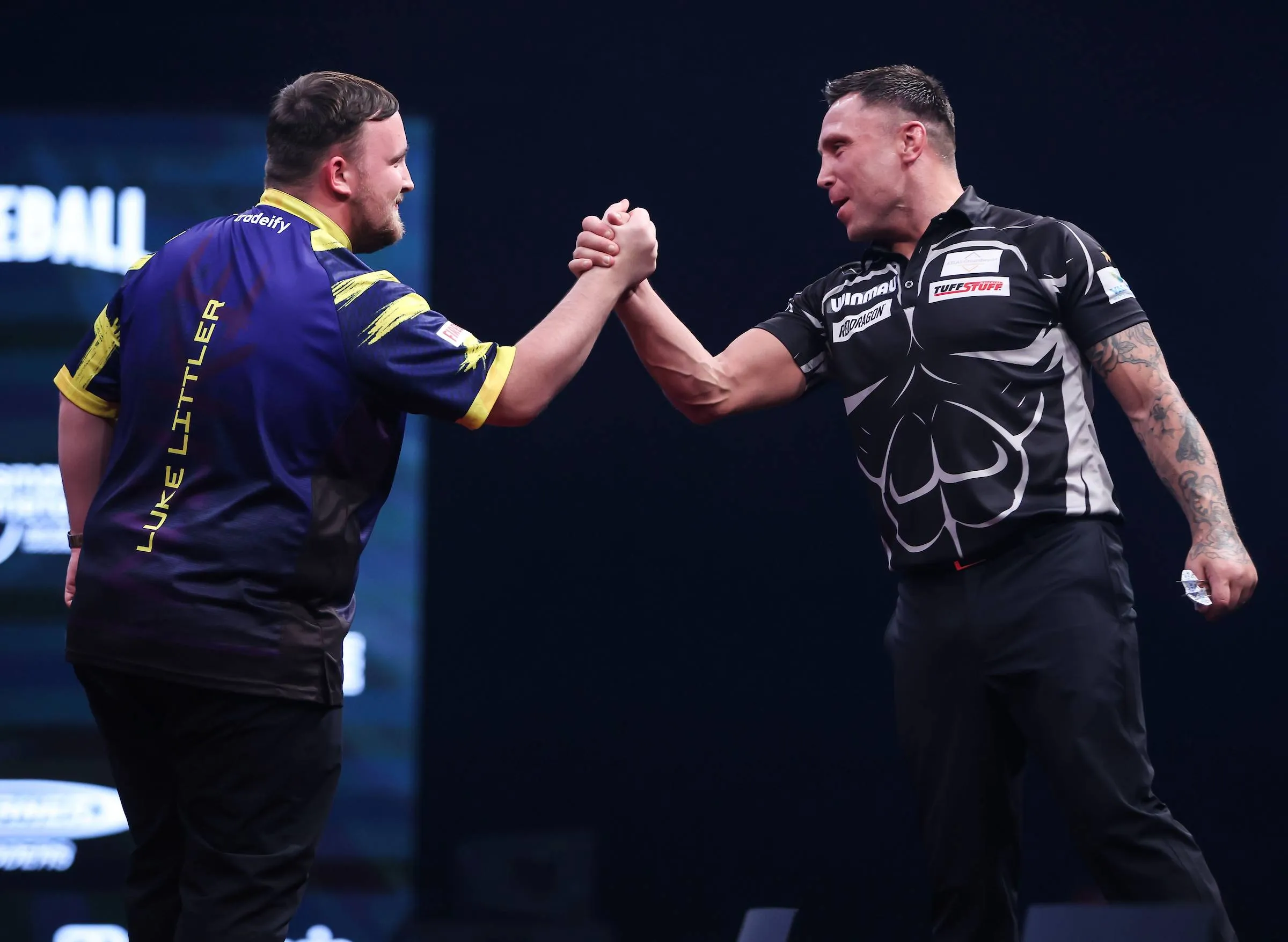 Luke Littler Gerwyn Price