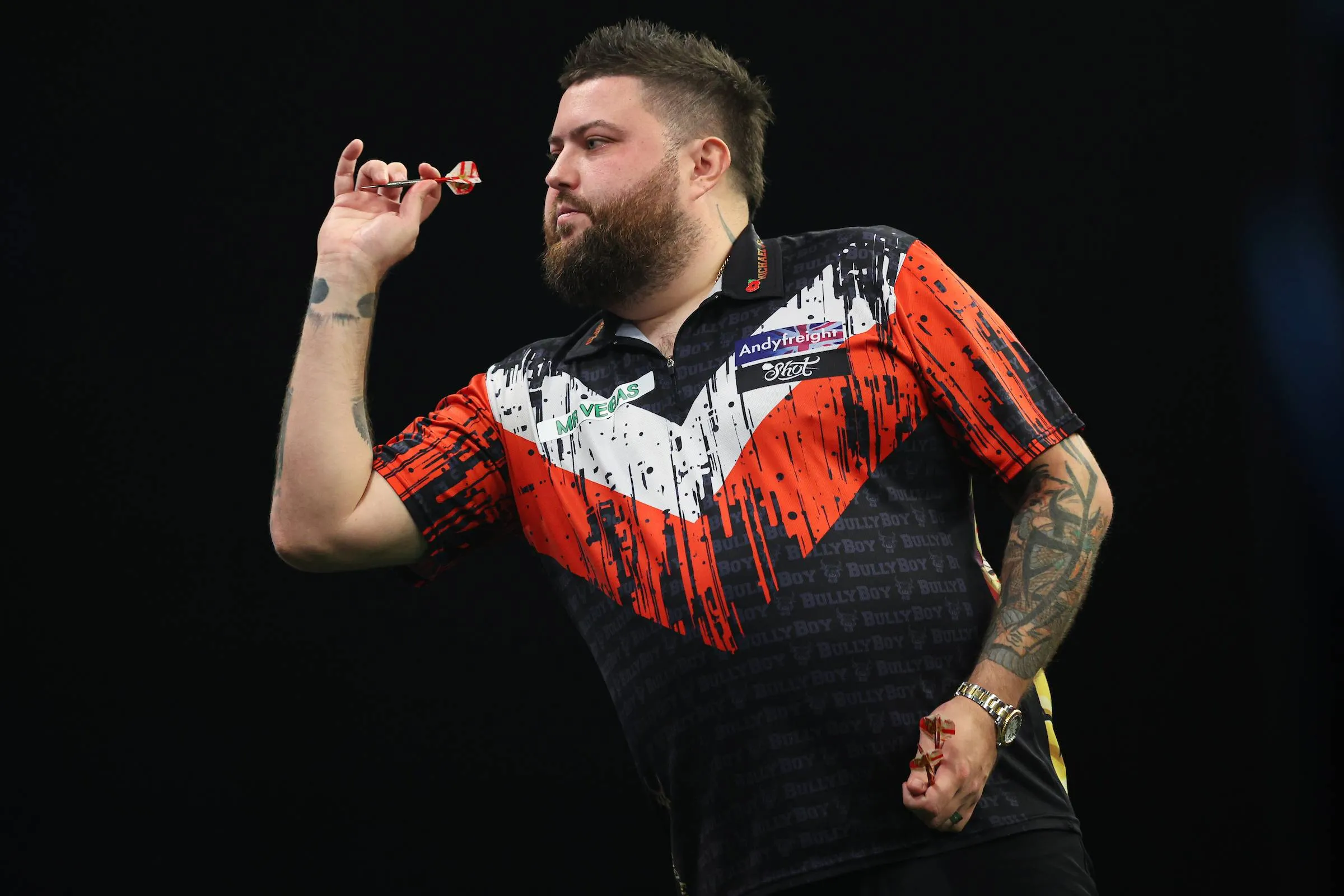 Michael Smith in action