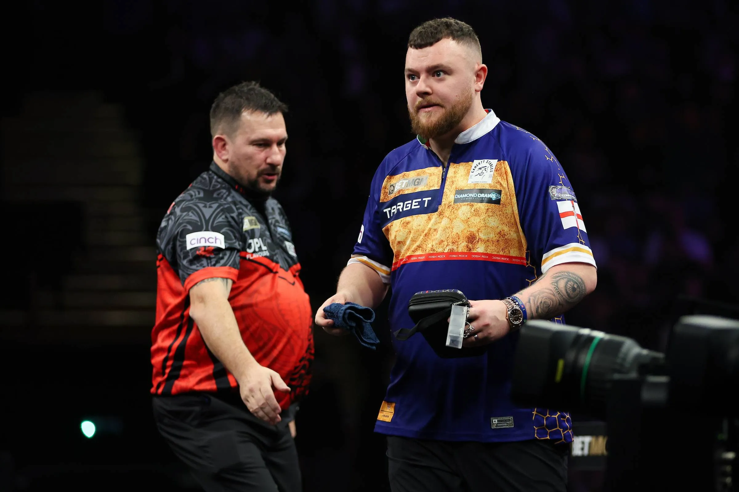 Jonny Clayton &amp;amp;amp; Josh Rock on stage