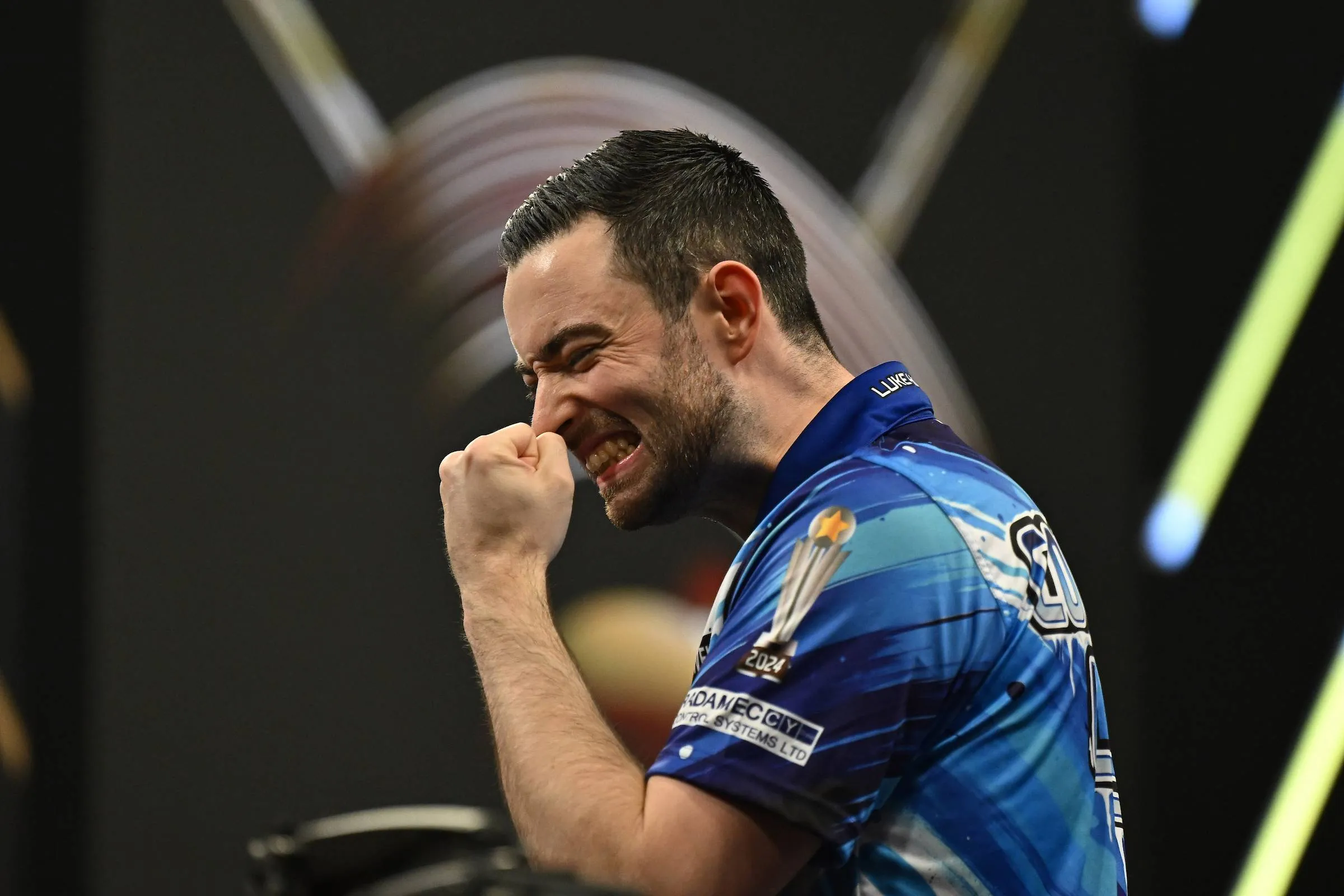 Luke Humphries on Night Seven of the 2026 Premier League Darts in Dublin