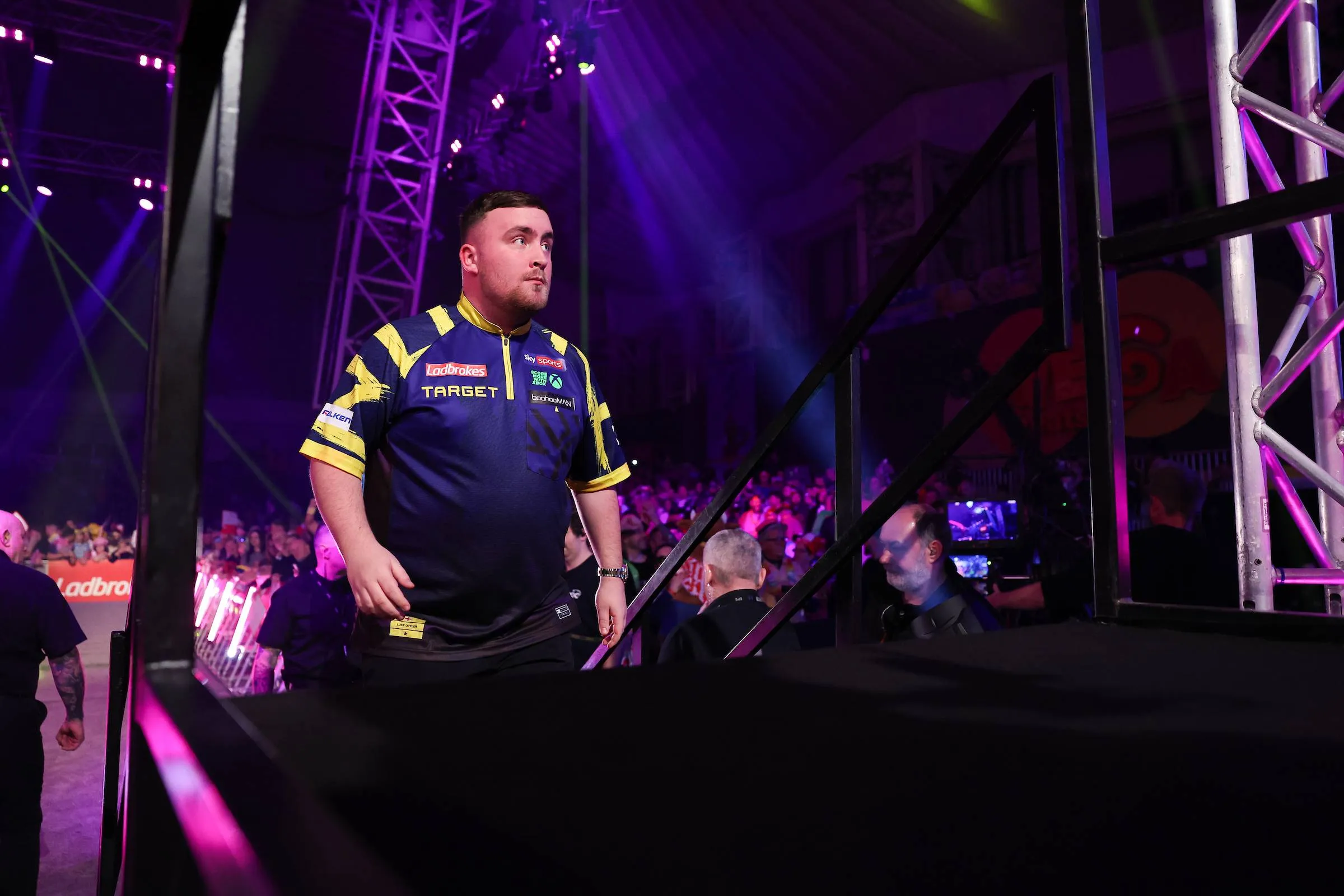 Luke Littler at the 2026 UK Open