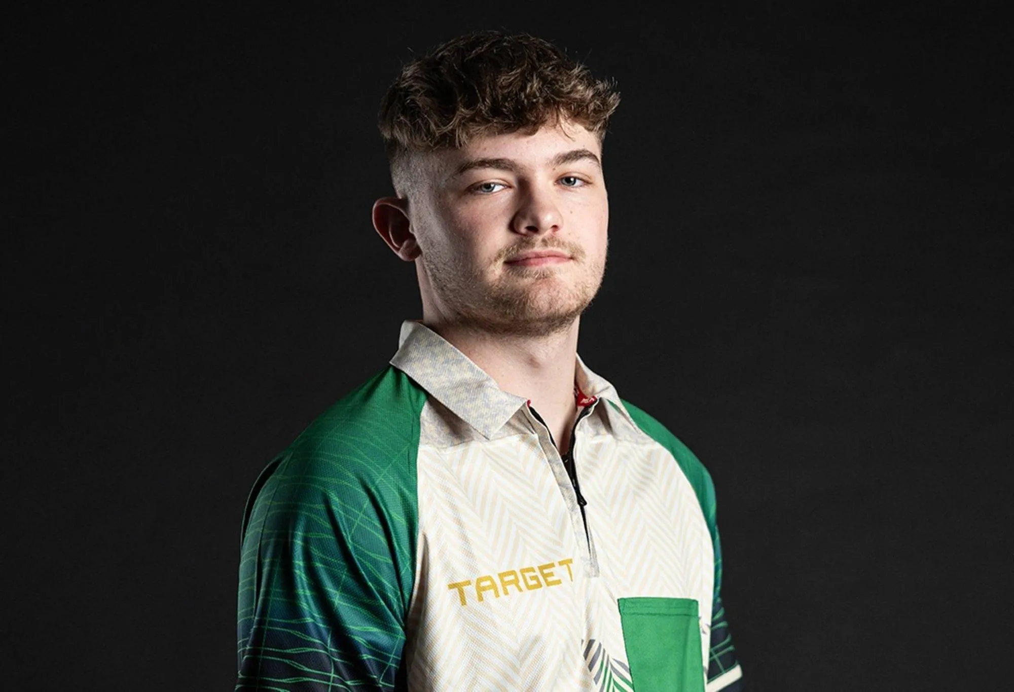 Charlie Manby promo images from Target Darts