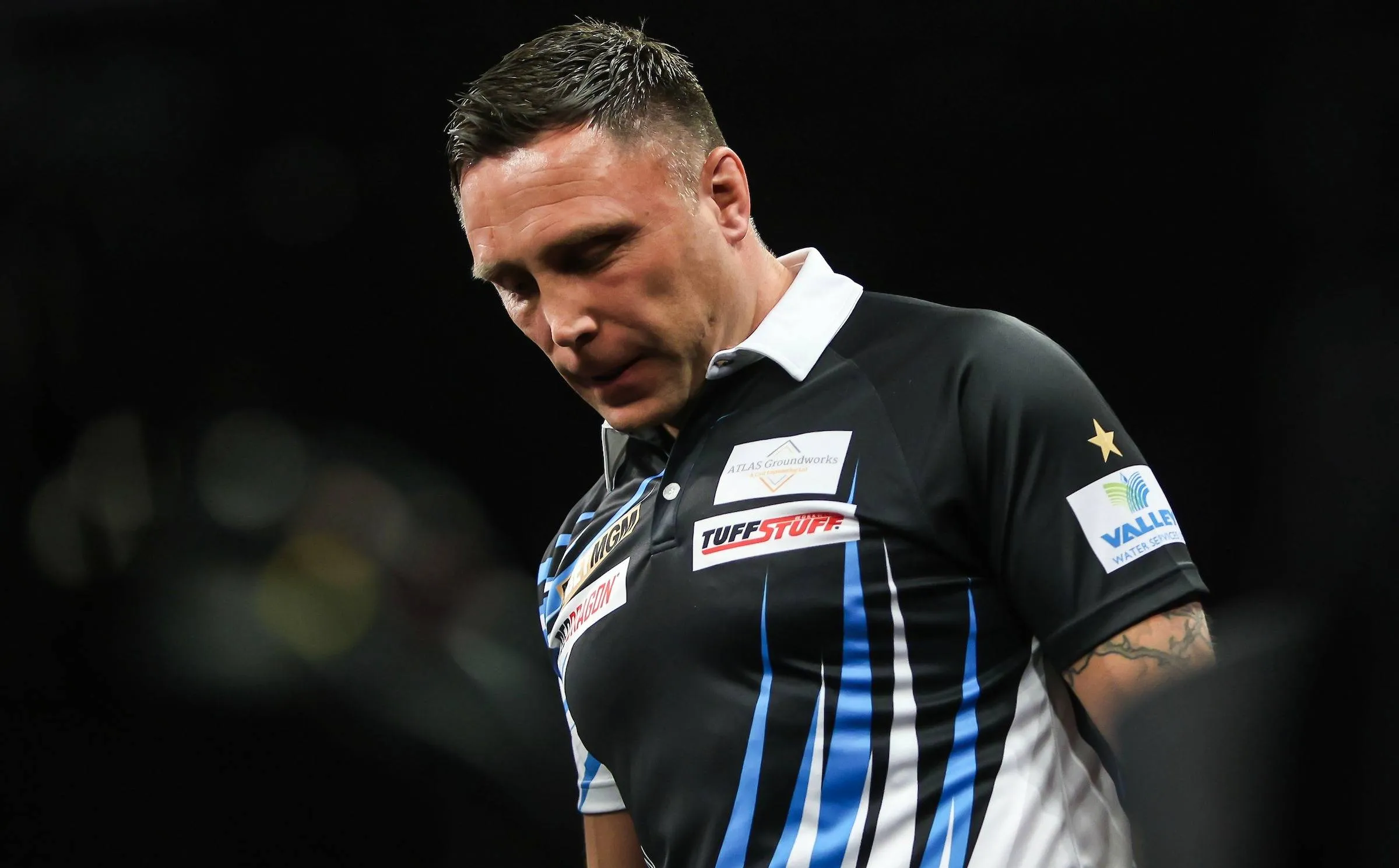 Gerwyn Price on night 10 of the 2026 Premier League Darts