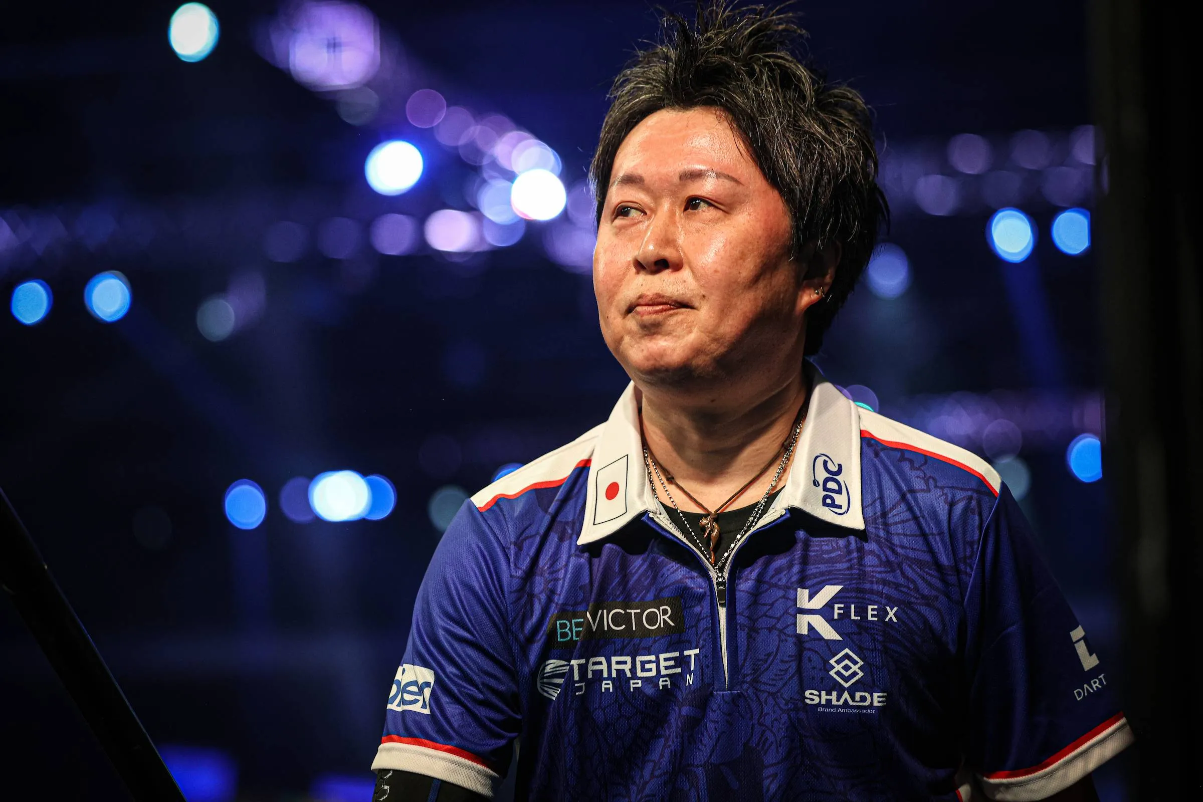 Haruki Muramatsu representing Japan at the 2026 World Cup of Darts