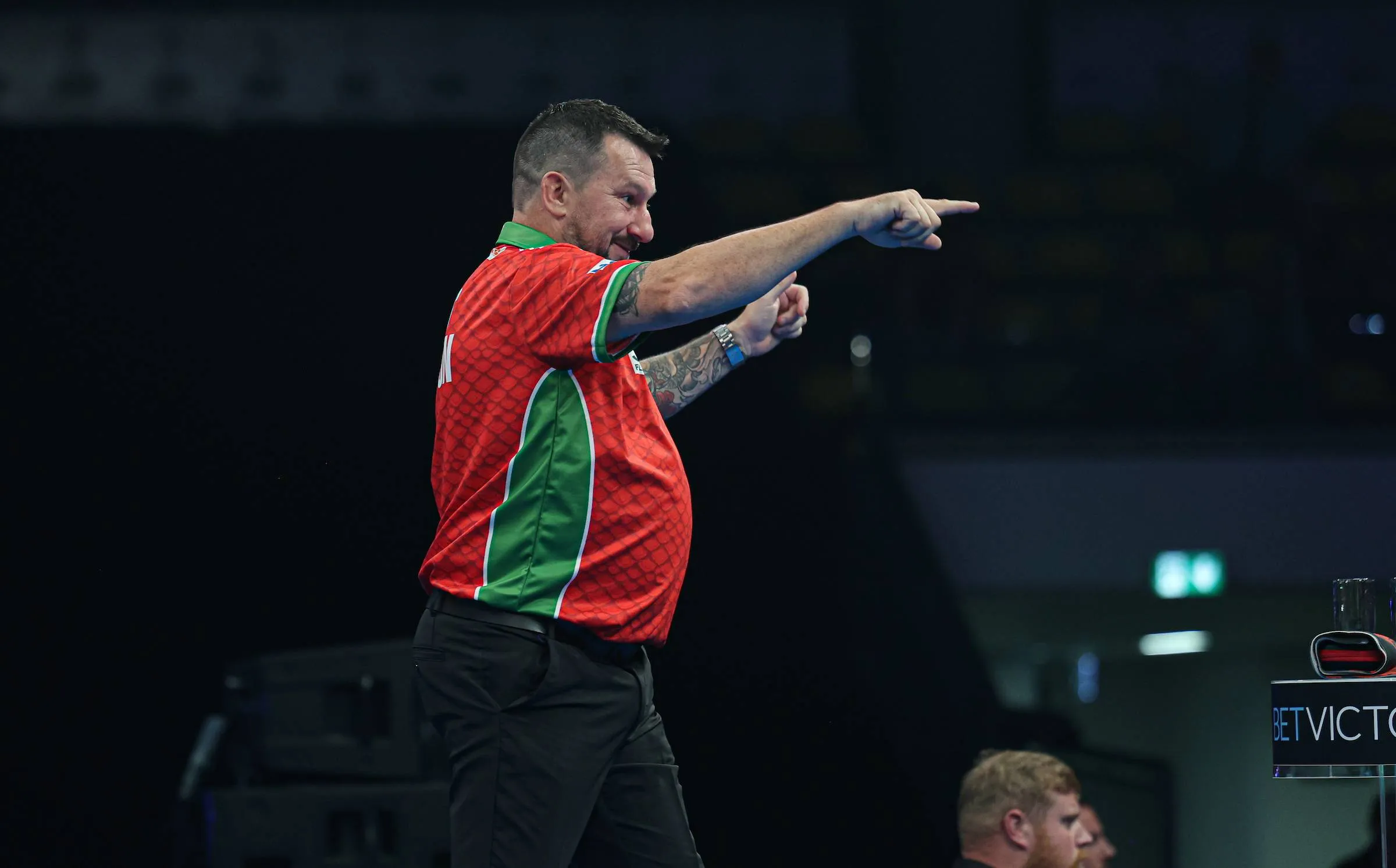 Jonny Clayton representing Wales at the 2026 World Cup of Darts