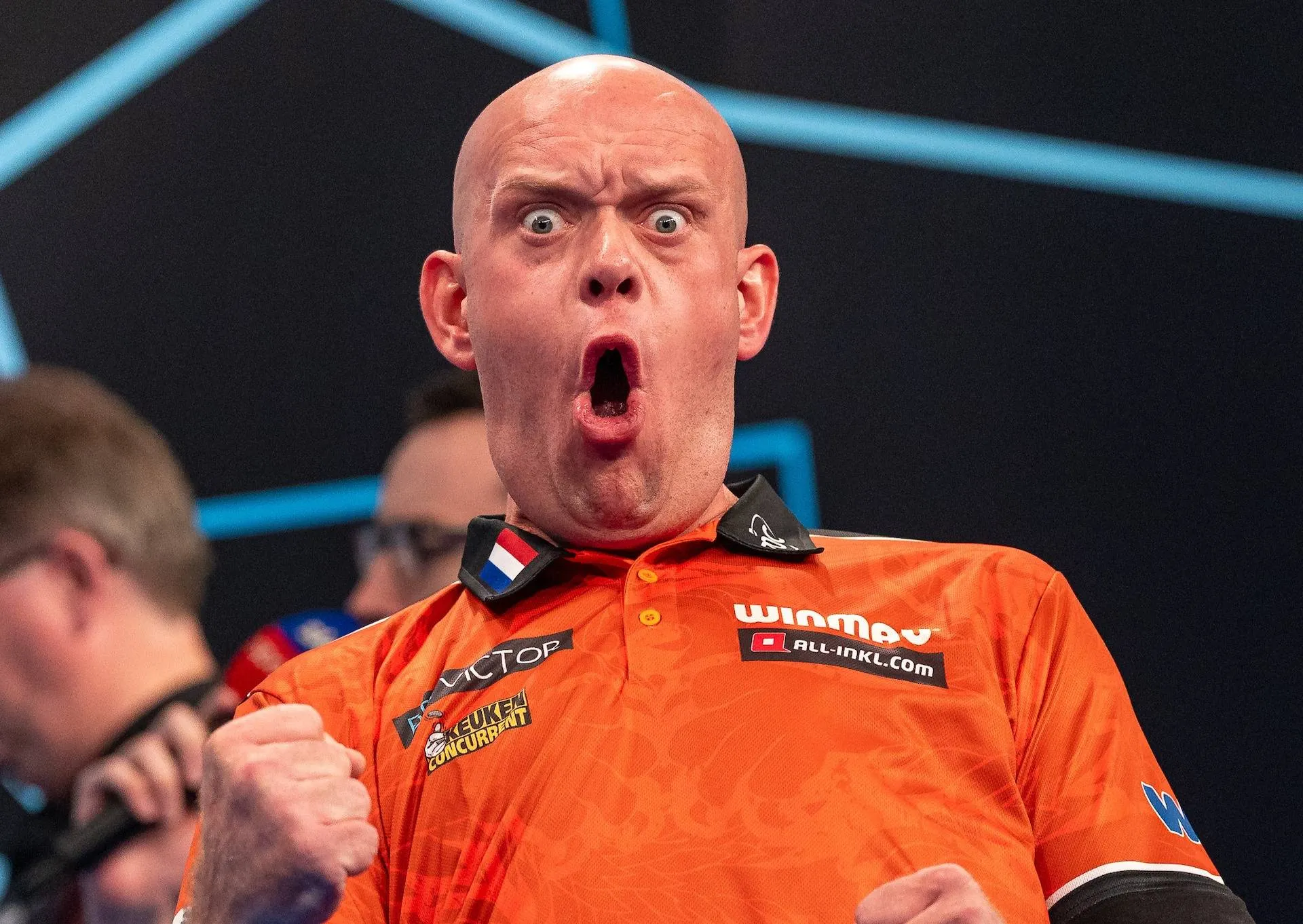Michael van Gerwen representing Netherlands at the 2026 World Cup of Darts