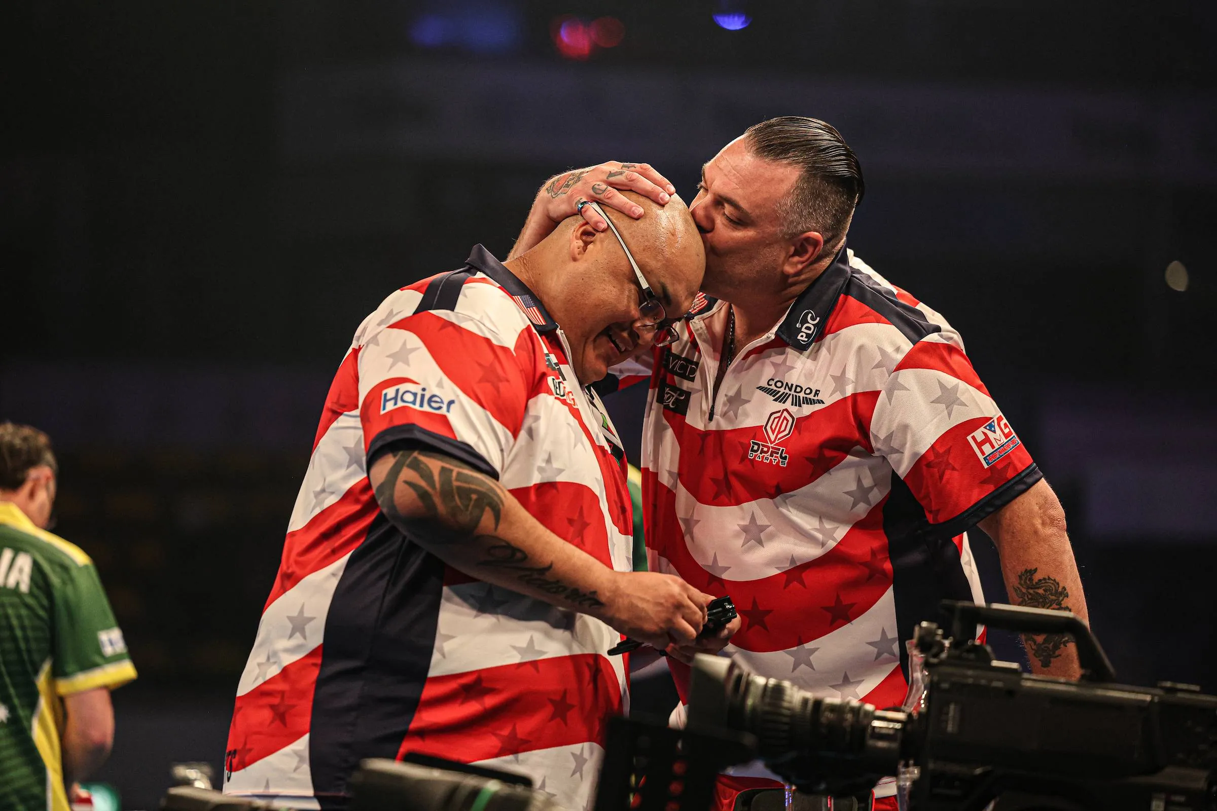 Stowe Buntz and Adam Sevada representing USA at the 2026 World Cup of Darts