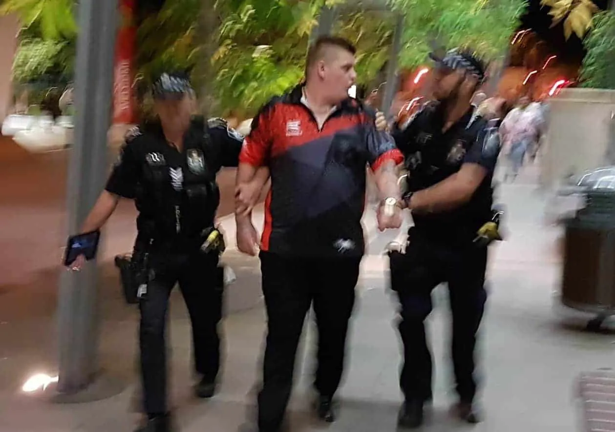 'Cadby involved in accident in Brisbane but not arrested'