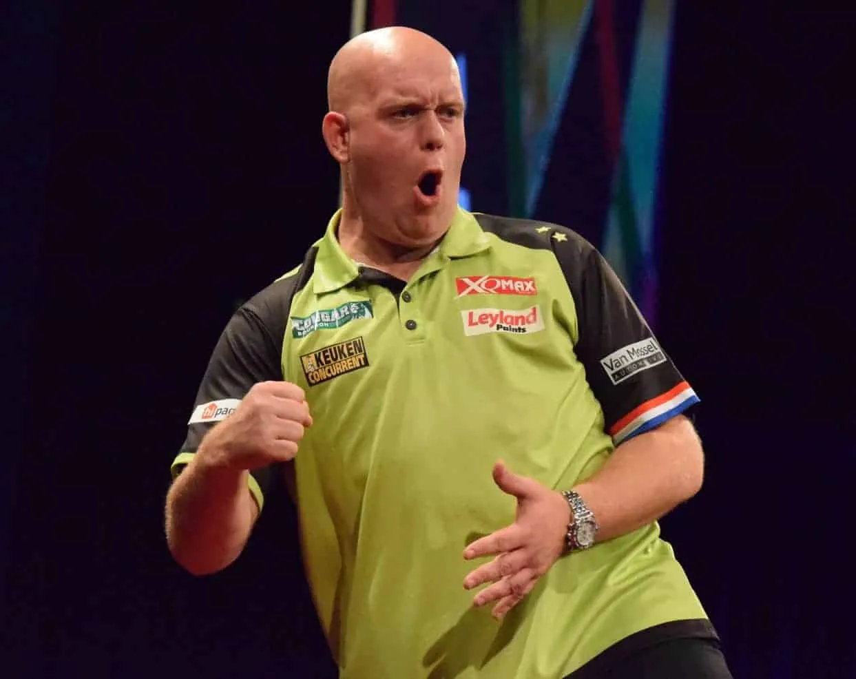 Michael van Gerwen QF Brisbane e1534603131813
