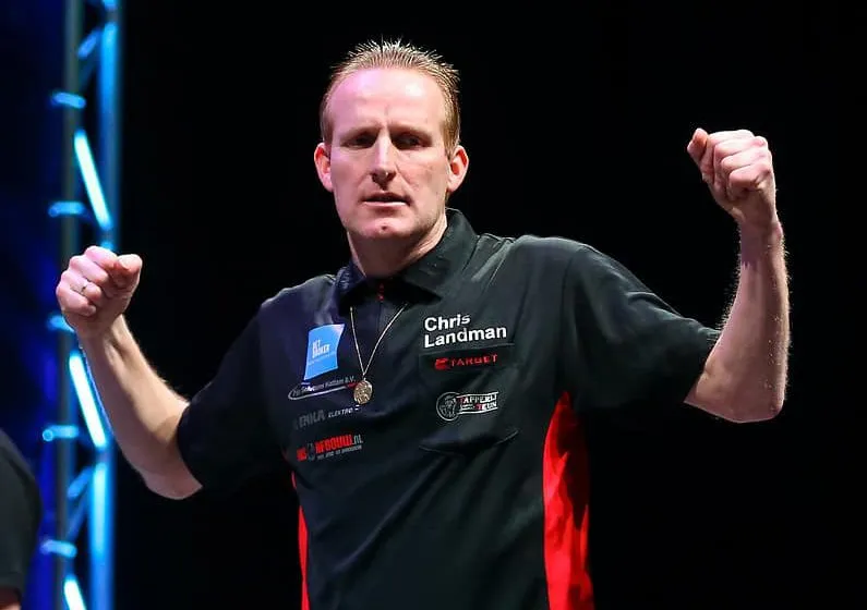 Landman secures PDC World Darts Championship debut with West Europe Qualifier win