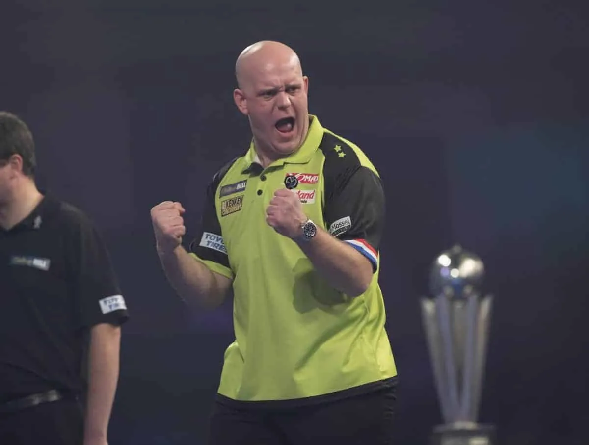 Van Gerwen looks back at maiden PDC World Darts Championship triumph: "I think a lot of frustration came out"