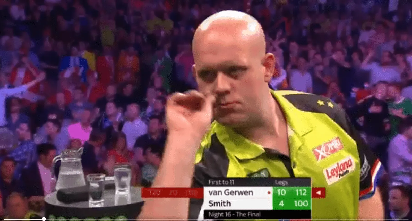THROWBACK VIDEO: Van Gerwen demolishes Michael Smith in final of Premier League Darts 2018 with bizarrely high average