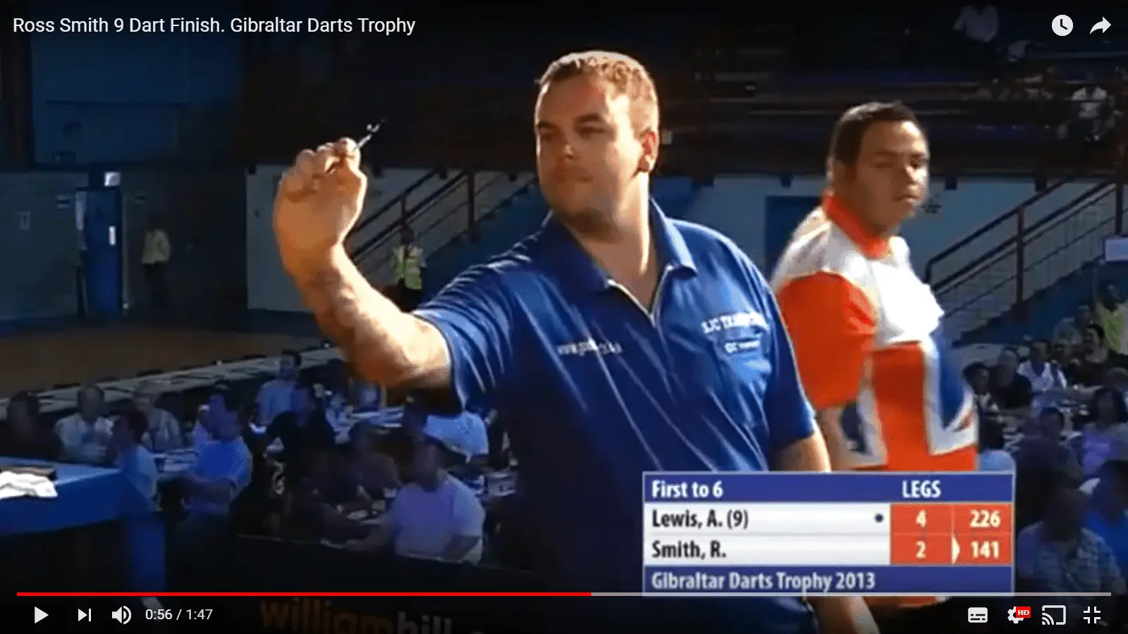 Ross Smith 9 darter