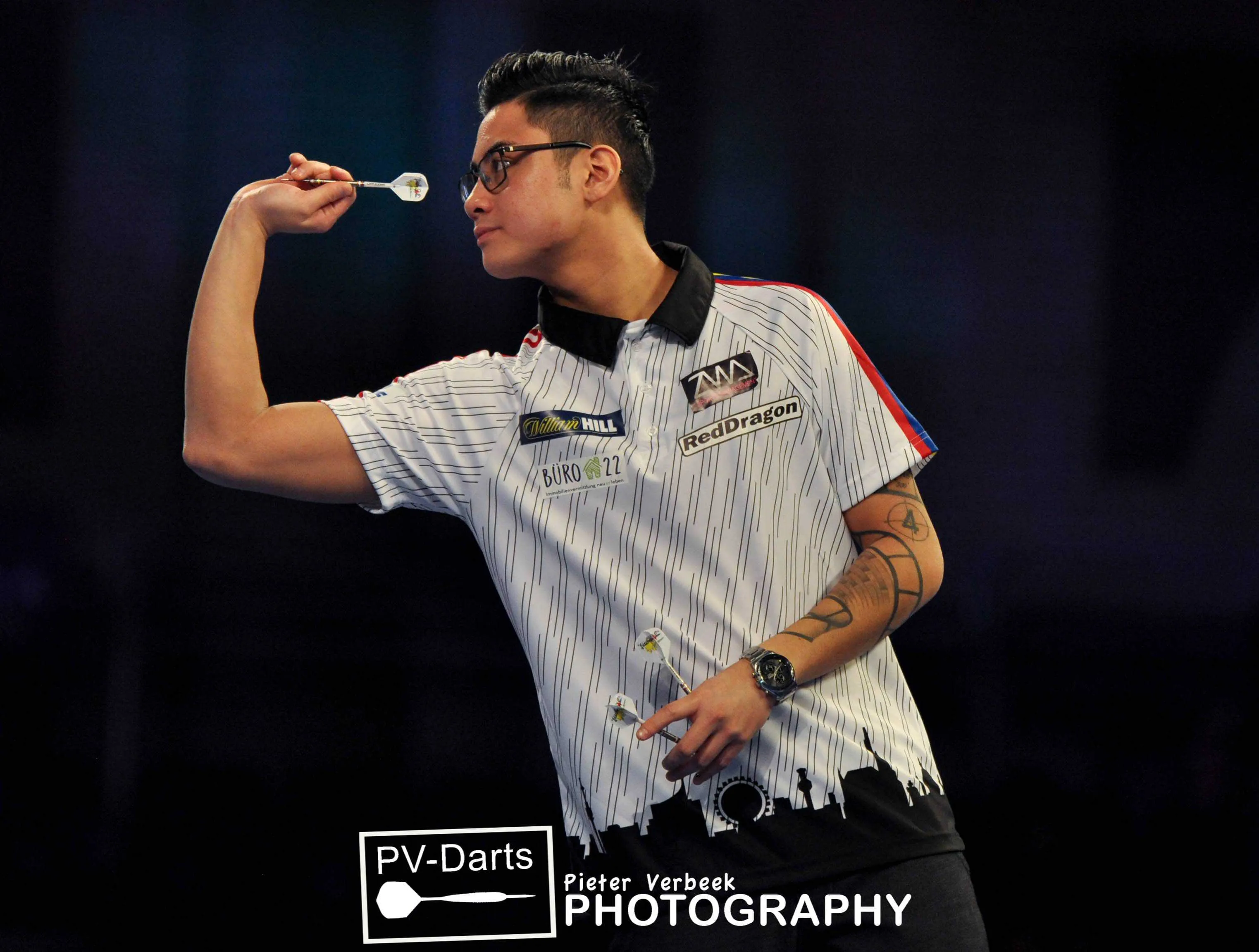 Rodriguez lands second nine-dart finish in space of five minutes on PDC Winter Series