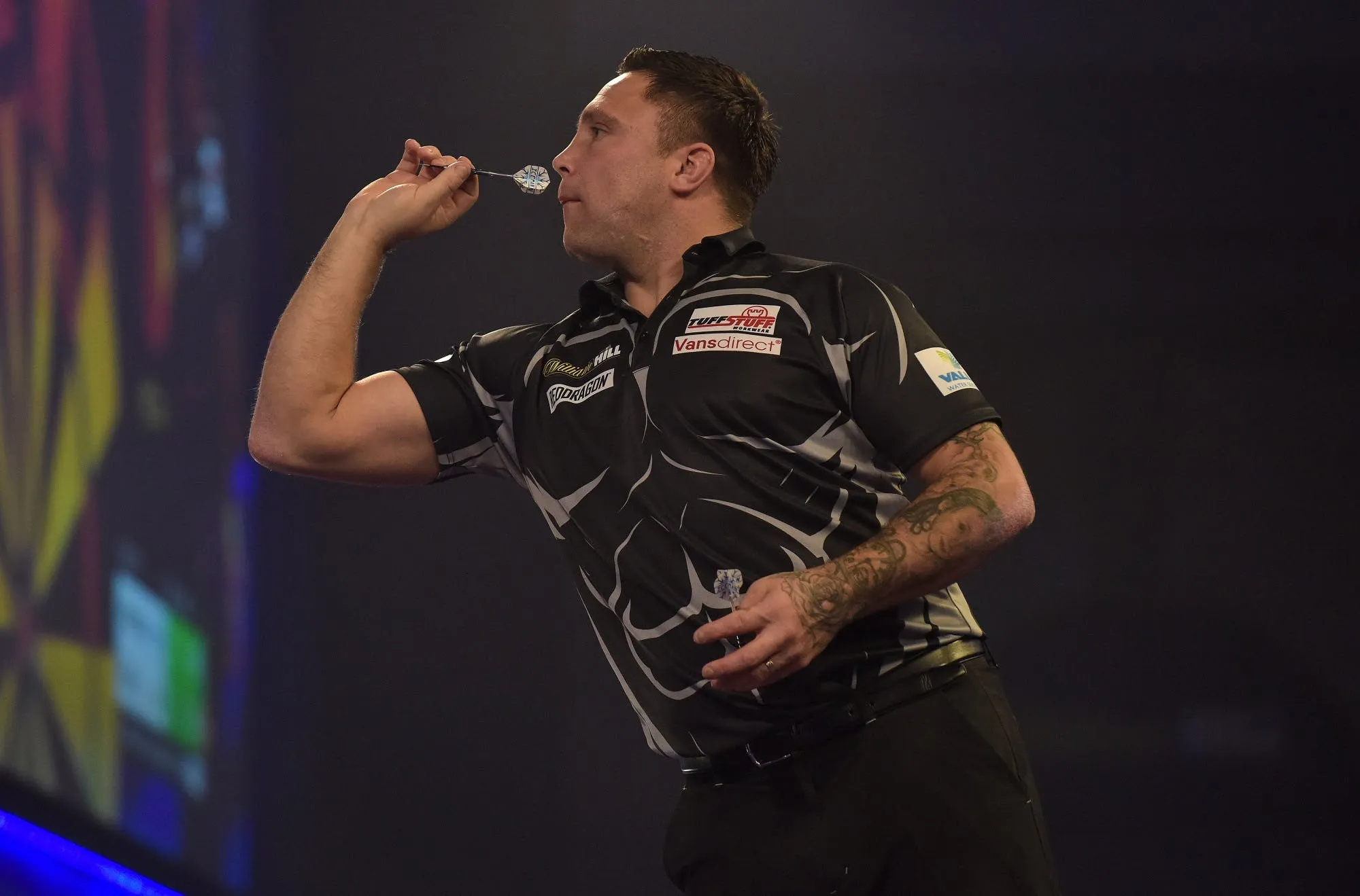 Spielplan für Samstagnachmittag beim Grand Slam of Darts mit Schindler und Rodriquez