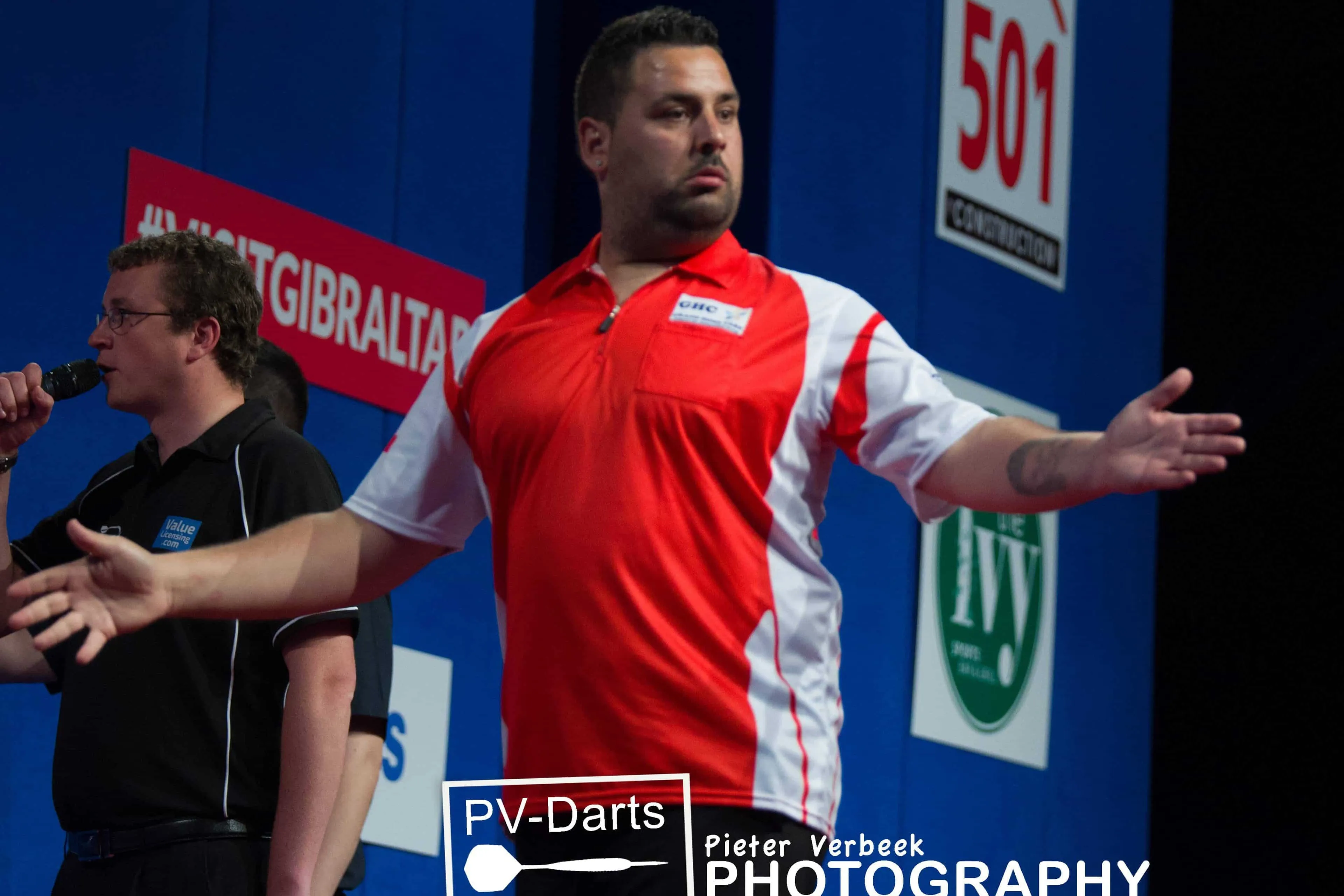 Parody stellt sich nicht beim World Cup of Darts für Gibraltar-Team zur Verfügung