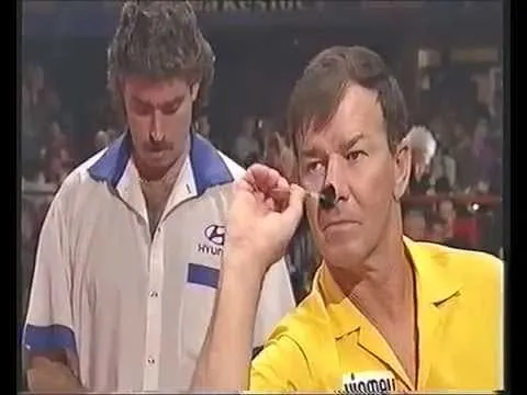 VERGESSENE DARTSPIELER: Graham Hunt war der erste Australier, der ein großes Turnier gewann