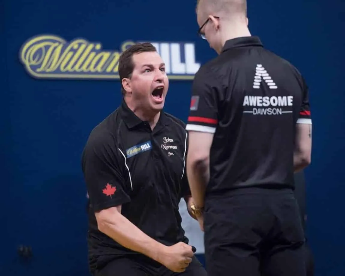 VIDEO: Dieser bemerkenswerte Kerl wird im Dezember bei der Darts WM dabei sein