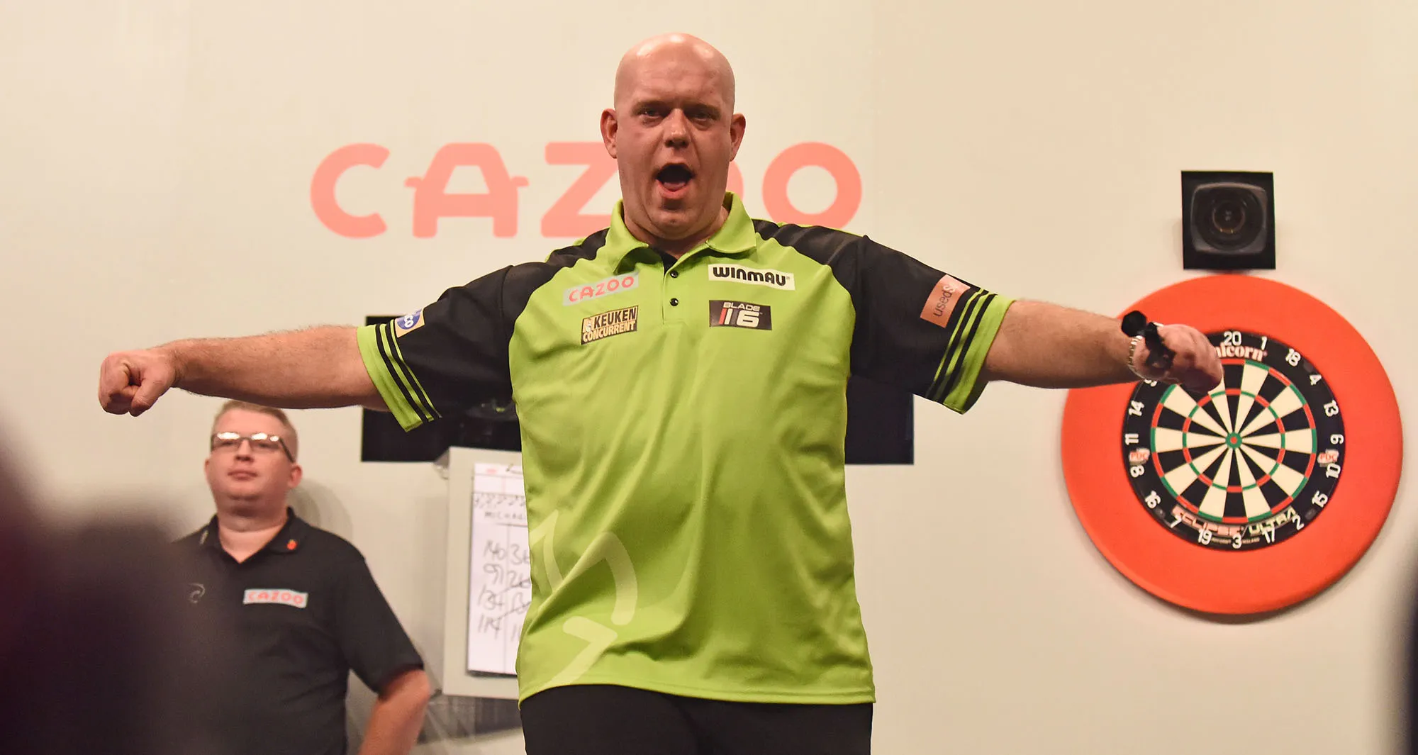 Sky Sports-Moderatorin sieht van Gerwen in diesem Jahr glänzen: "Er will unbedingt wieder ein paar Trophäen im Schrank haben"