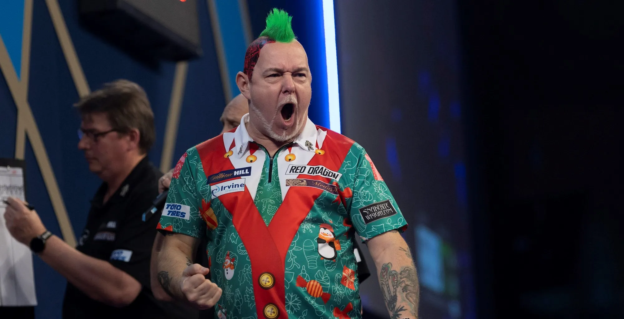 Wright setzt sich im Viertelfinale gegen Searle durch
