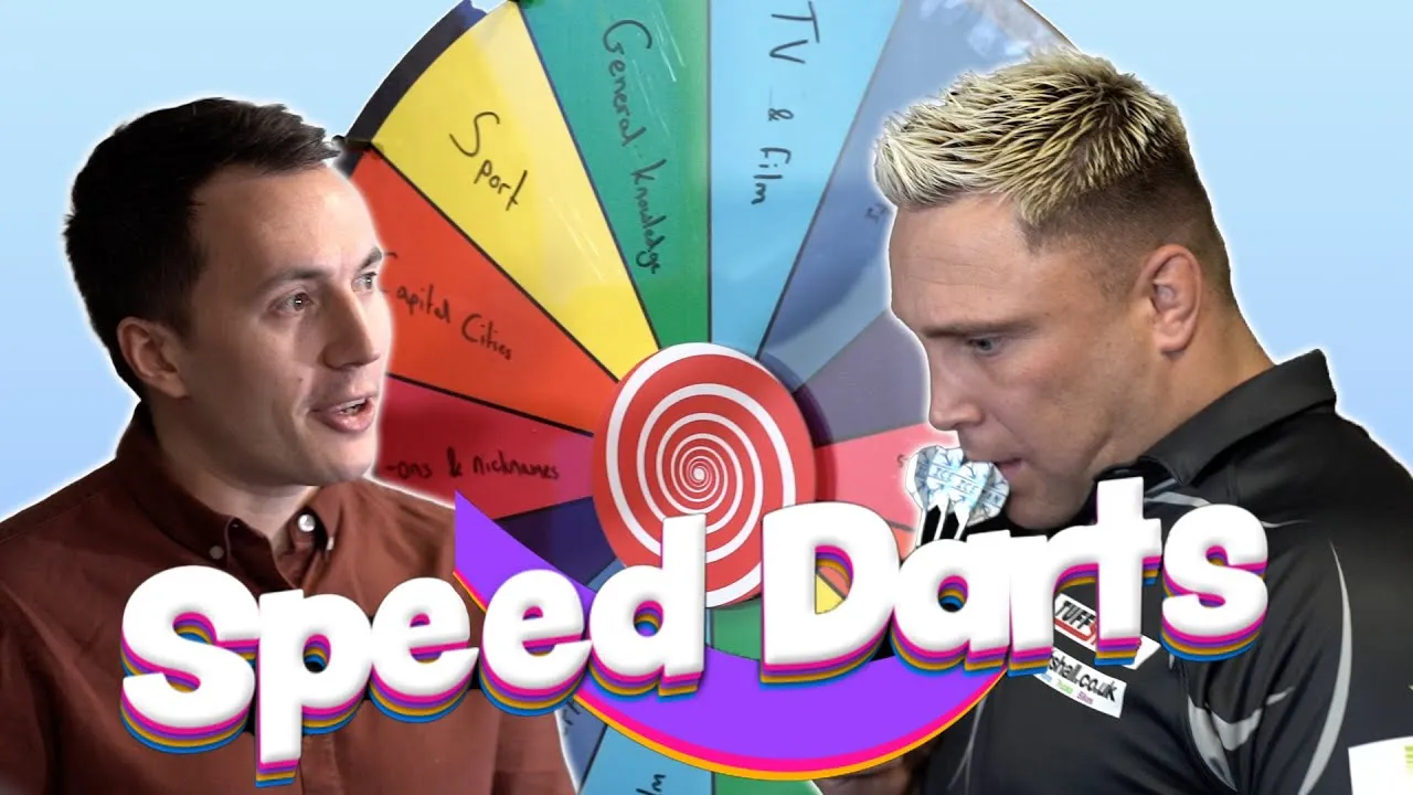 VIDEO: Eine Partie Speed Darts mit Gerwyn Price
