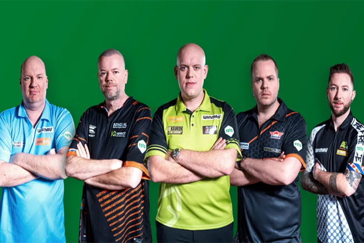 Niederländische Top-Dartspieler unterzeichnen Dreijahresvertrag mit TOTO Dart Kings