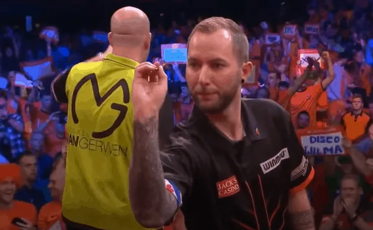 THROWBACK VIDEO: Van Gerwen und Noppert treffen im Finale der World Series Finals in Amsterdam aufeinander