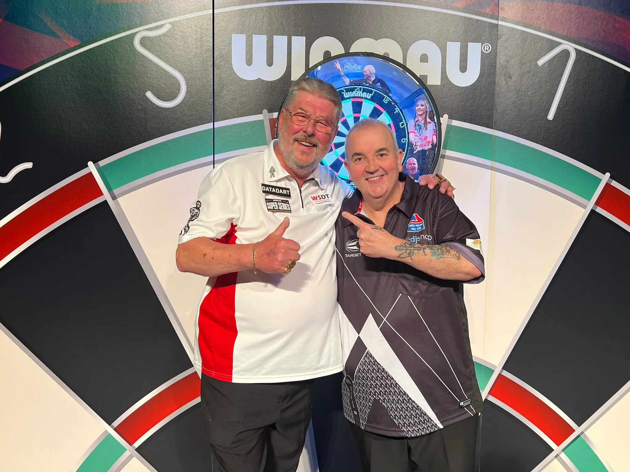 Martin Adams en Phil Taylor