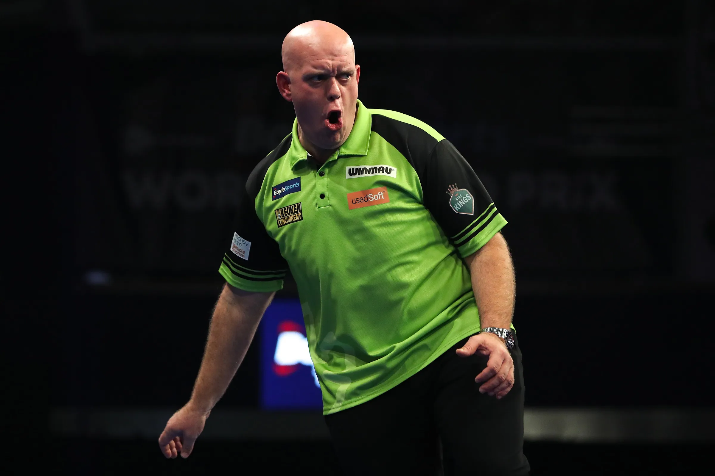 Van Gerwen trifft im Halbfinale auf für Clemens zu starken Heta