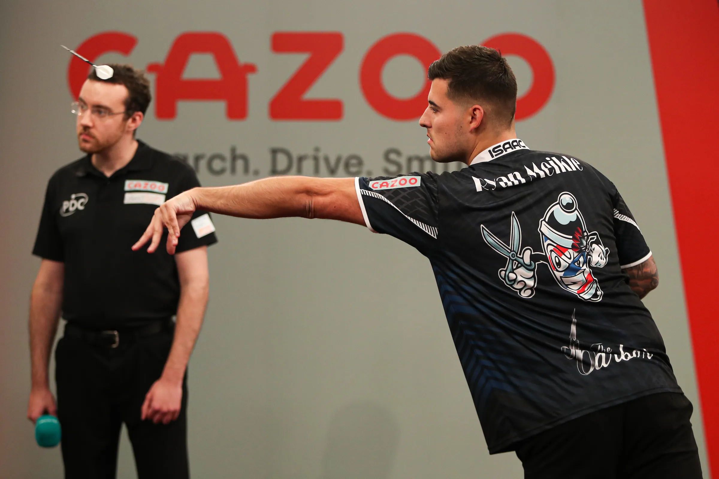 Meikle besiegt Ashton nach fünf Sätzen und wird Gegner von van Barneveld bei der Darts WM