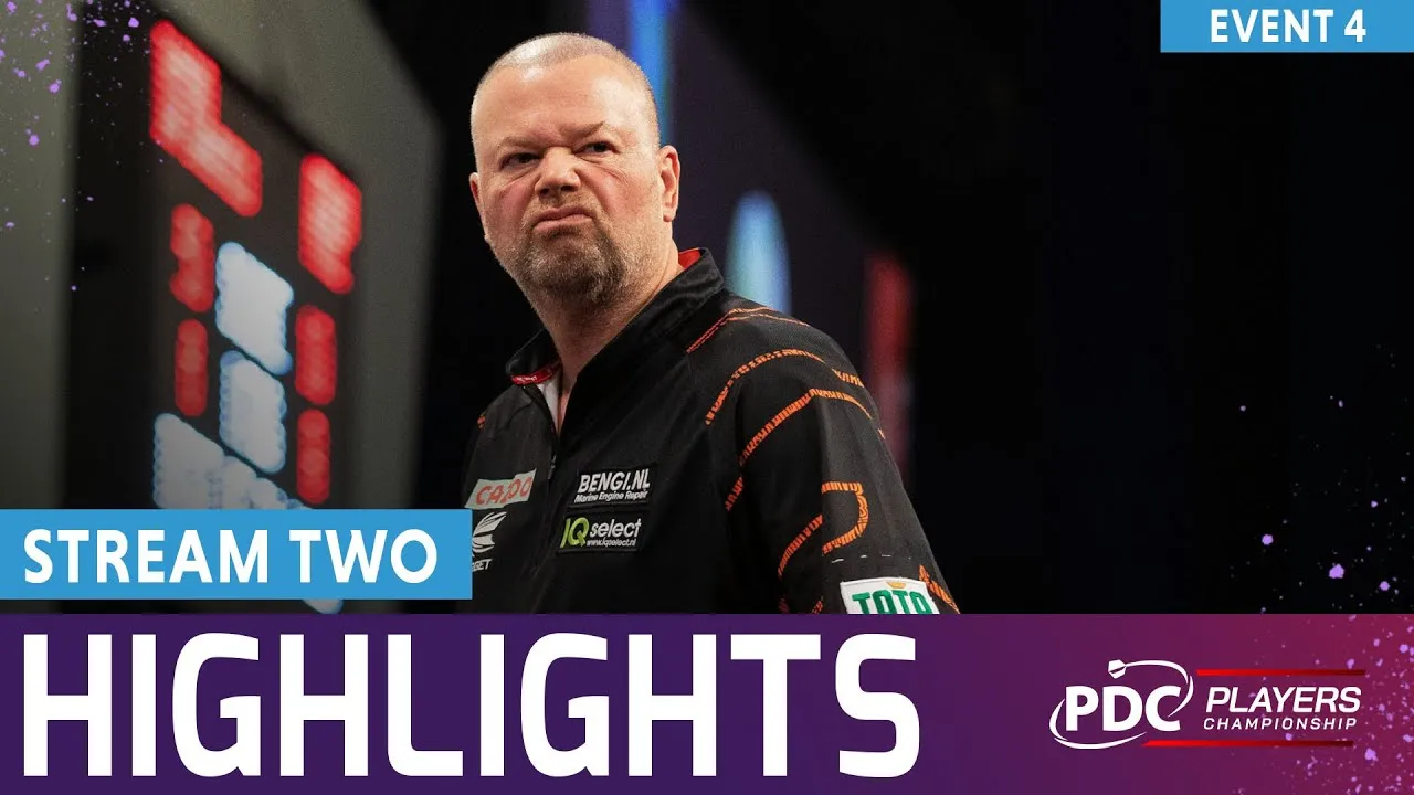 VIDEO: Highlights der Spiele auf den Streamboards während des Players Championship 4