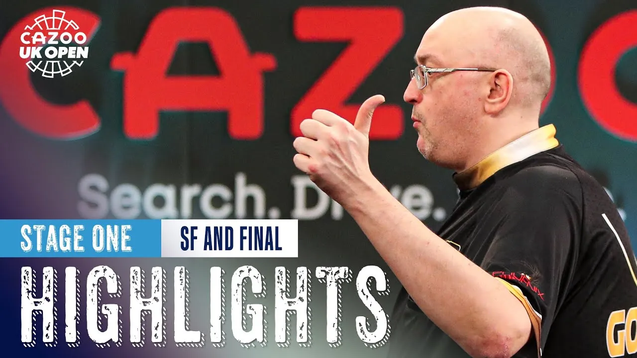 VIDEO: Highlights des spannenden Finales zwischen Gilding und van Gerwen bei den UK Open