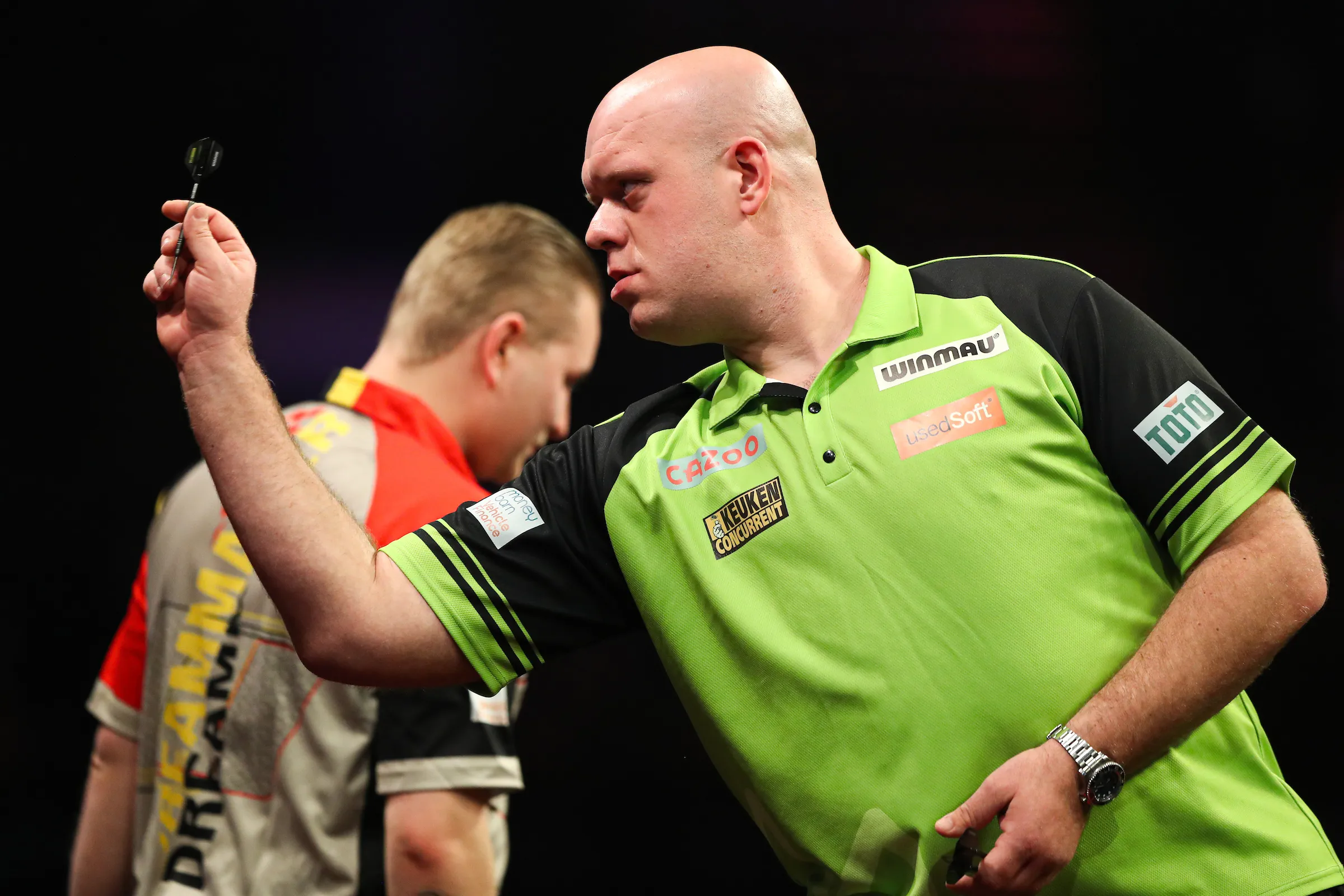 Verteilung der Preisgelder bei der Dutch Darts Championship 2023 mit einem Preisgeld von £175.000