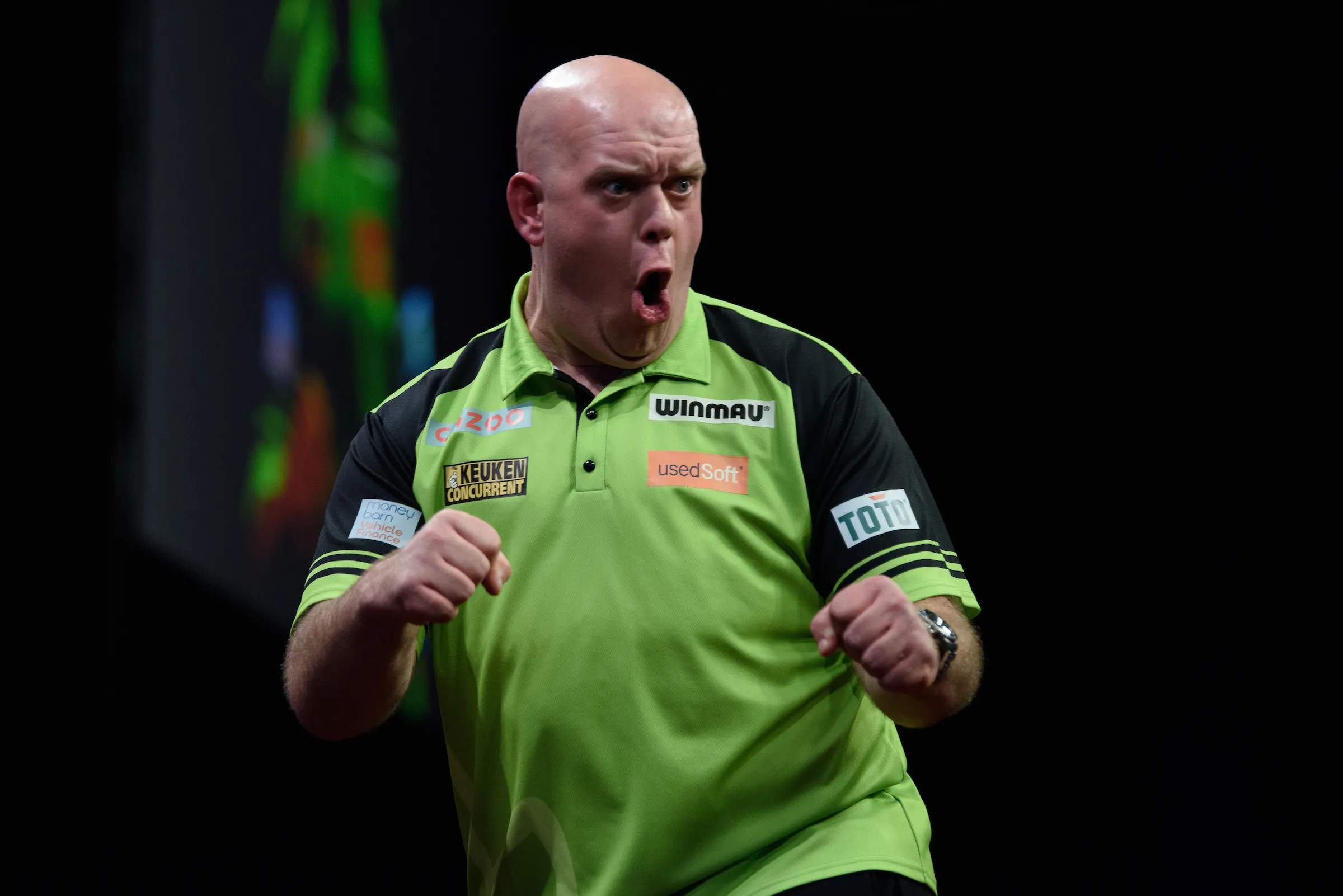 Van Gerwen gewinnt bei den Poland Darts Masters dank fünf Legs in Folge nach einem Rückstand