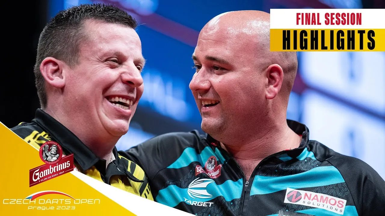 VIDEO: Höhepunkte der letzten Session der Czech Darts Open mit dem Finale zwischen Wright und Chisnall