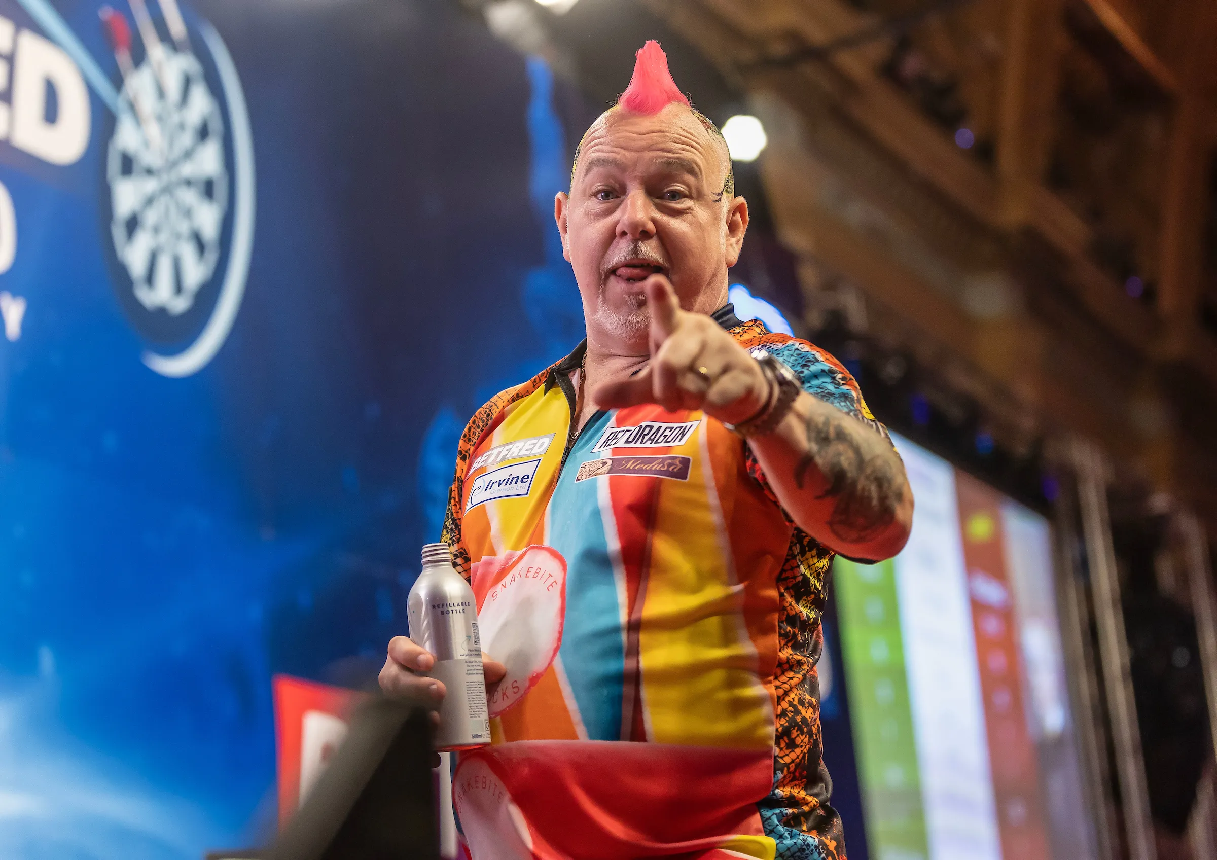 Spielplan Mittwochabend beim World Matchplay mit Van den Bergh und Wright