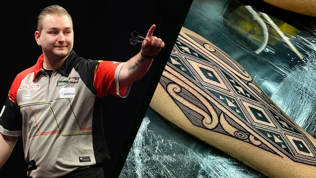 Van den Bergh lässt sich in Neuseeland neu tätowieren: "Ein traditionelles Maori-Tattoo, das seine Lebensgeschichte widerspiegelt"