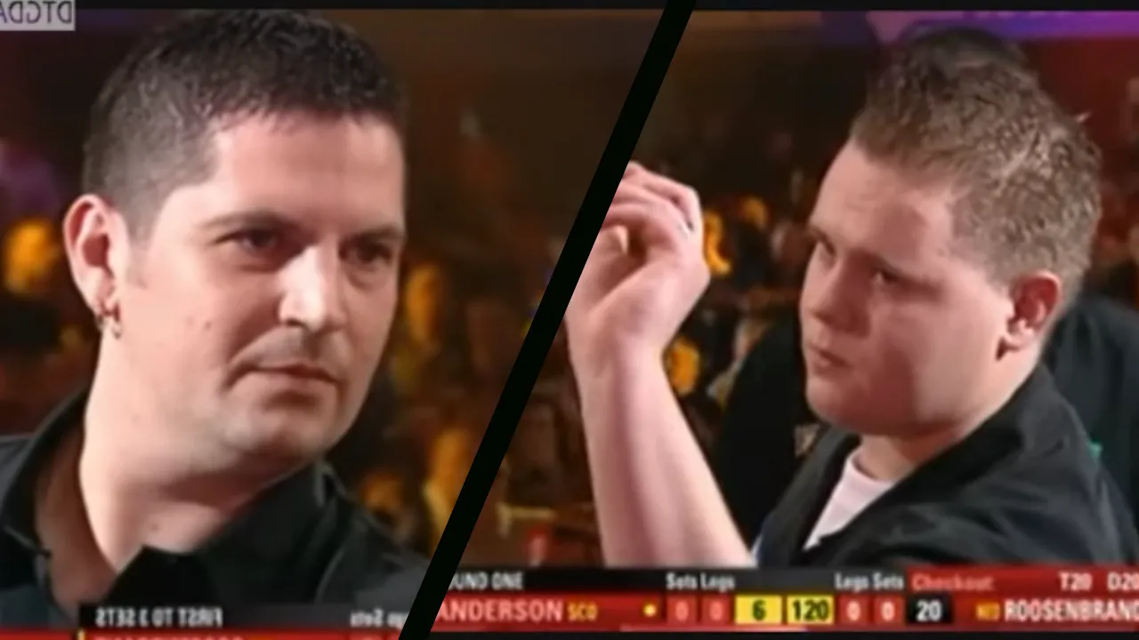 DARTS DER VERGANGENHEIT: Anderson bekommt neues Lakeside-Trauma von Roosenbrand
