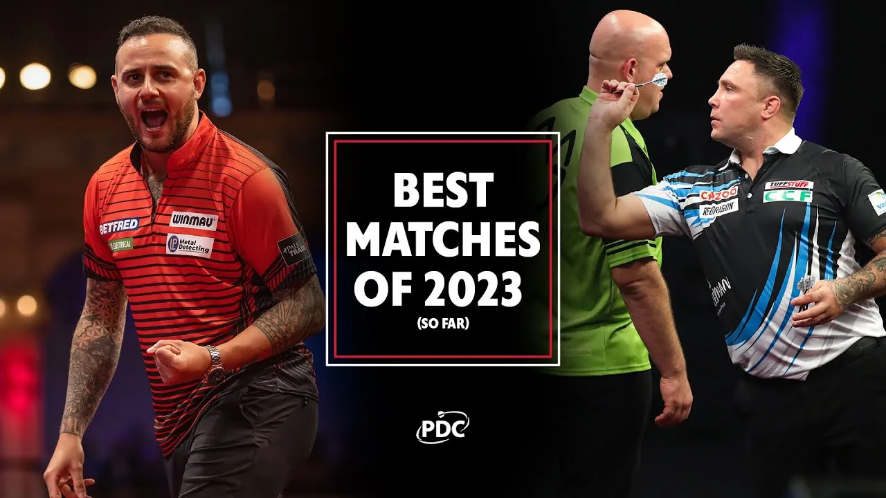 VIDEO: Das sind die fünf besten Dartspiele des Jahres 2023