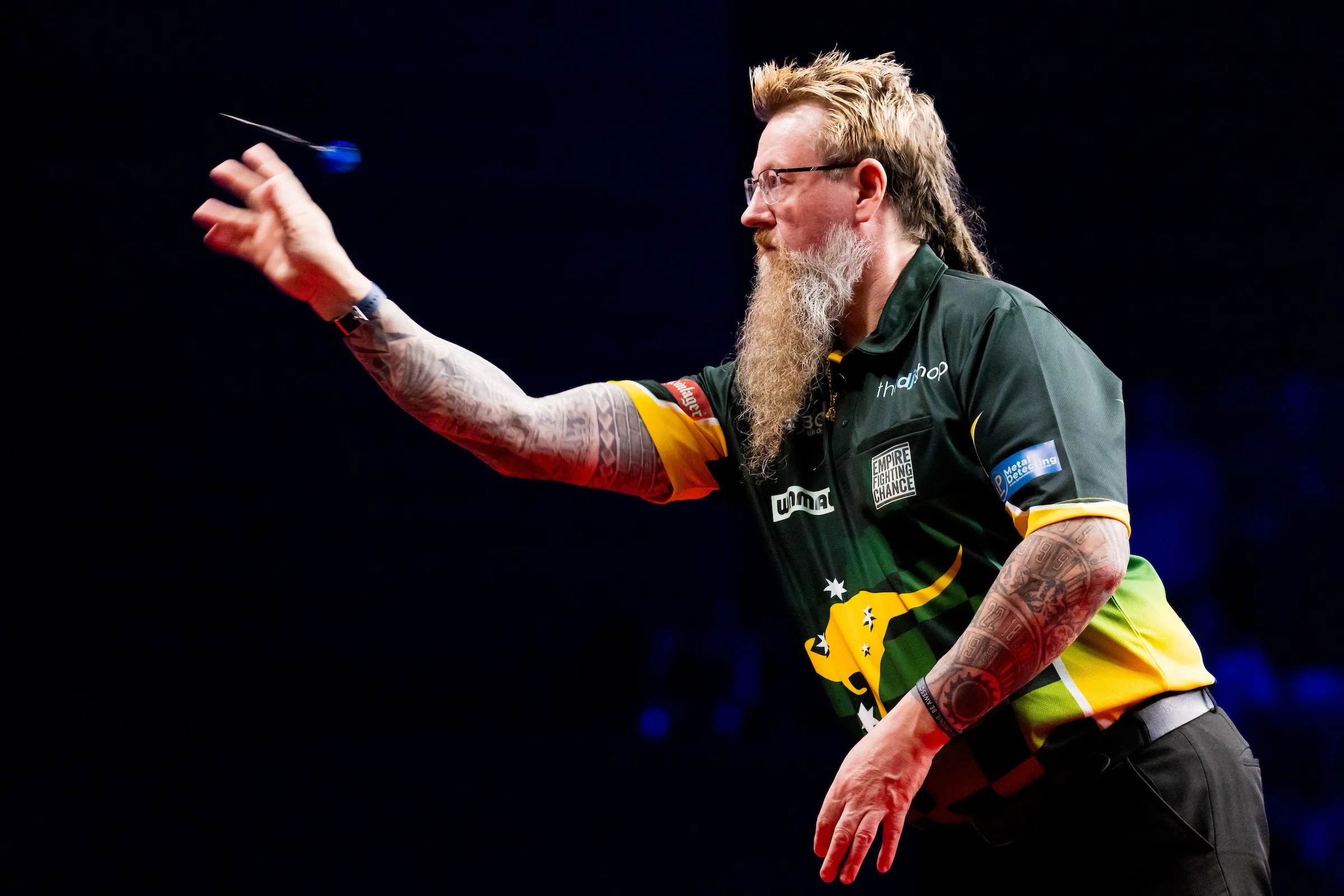 Spielplan für die Freitagssession bei den New South Wales Darts Masters 2023 mit Wright, Whitlock und Price
