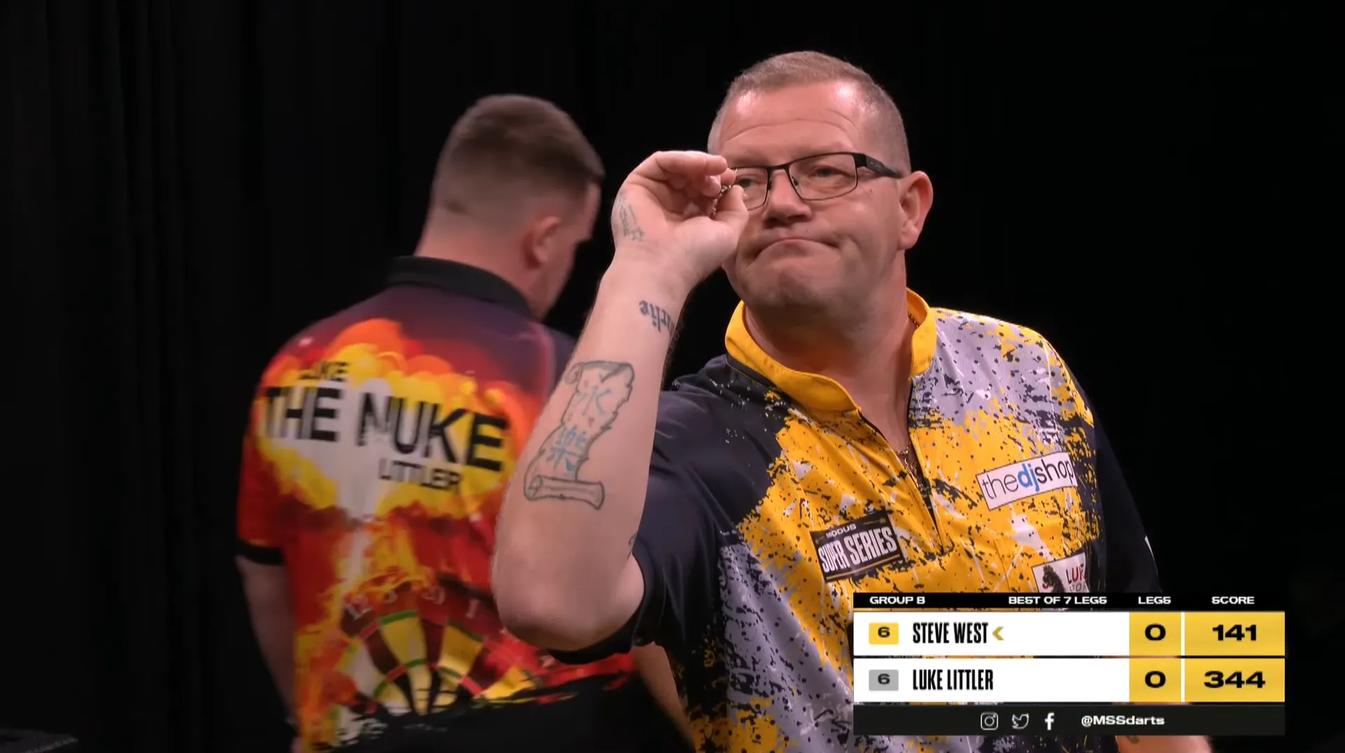 VIDEO: Steve West wirft 9-Darter bei MODUS Super Series