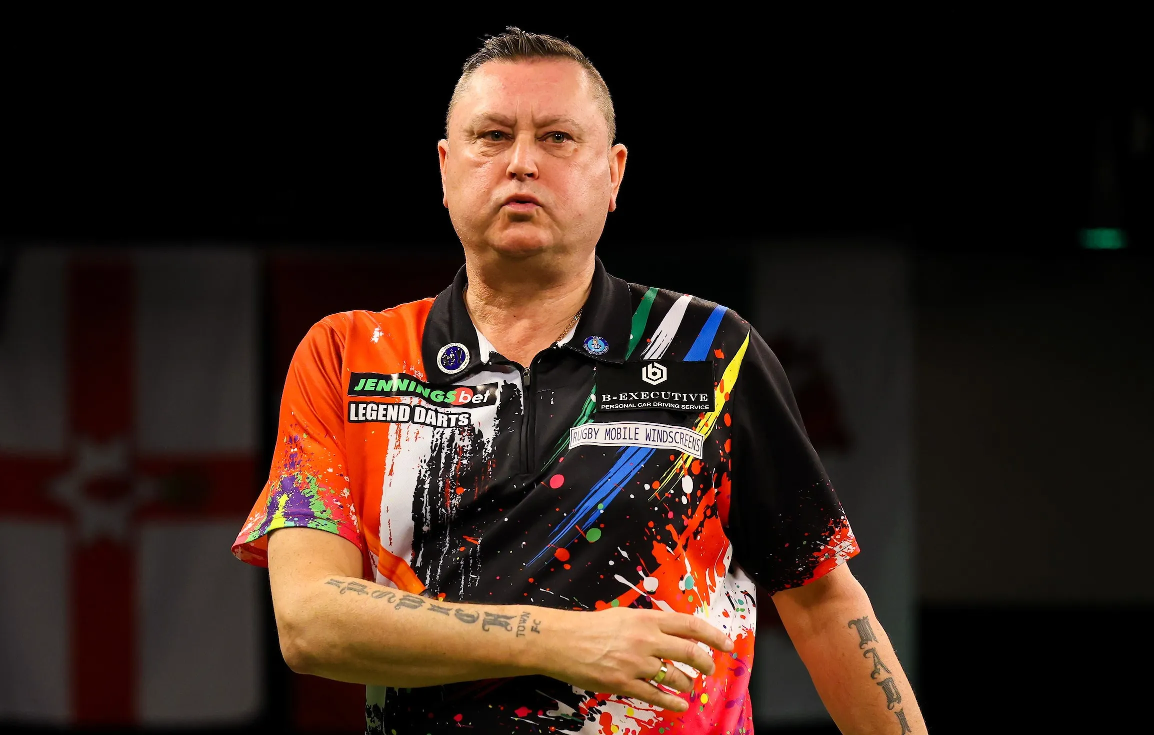 Spielplan Samstag Nachmittag beim World Seniors Darts Matchplay mit Mitchell, Gulliver, Painter und Gates