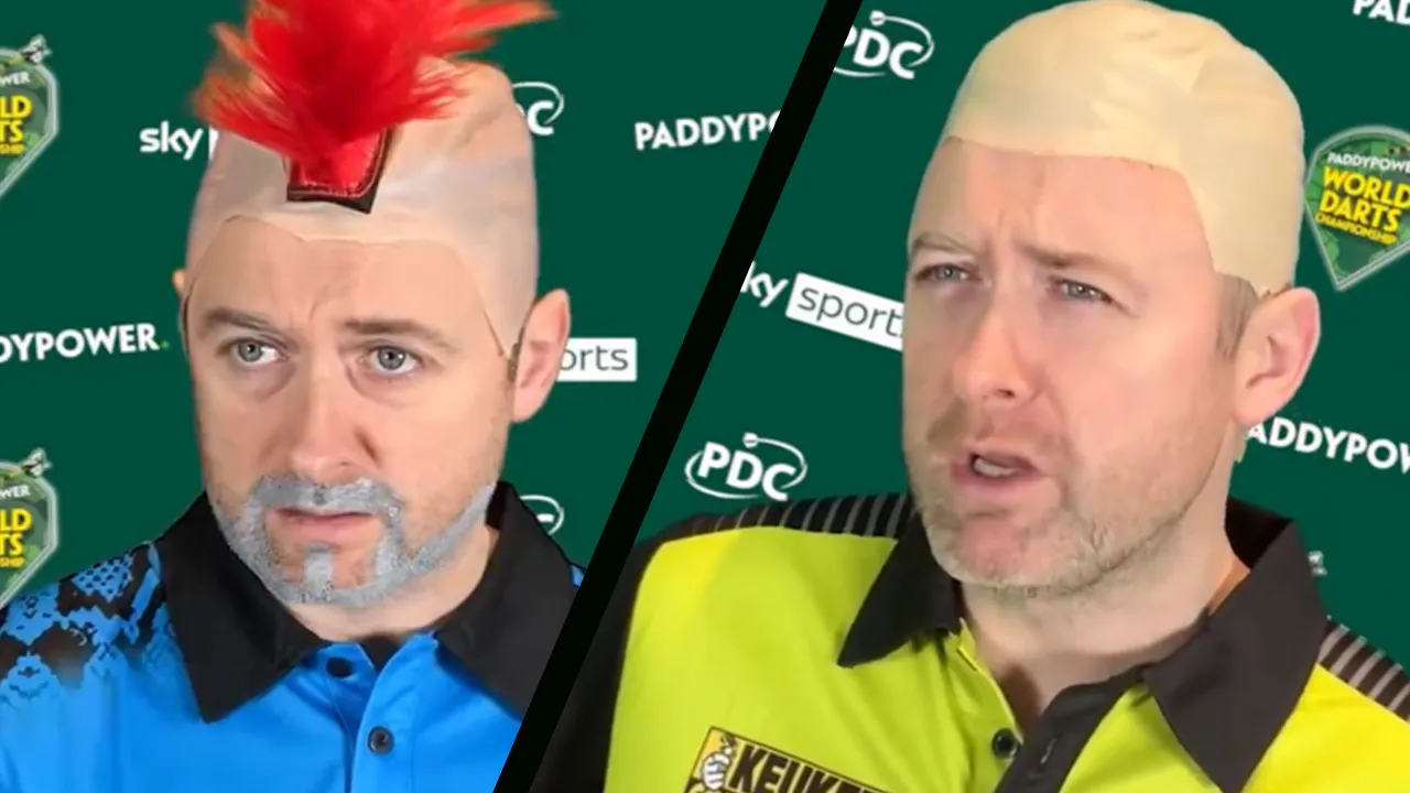 VIDEO: Sponsor der Darts Weltmeisterschaft engagiert Schauspieler für witzige "Spieler-Interviews
