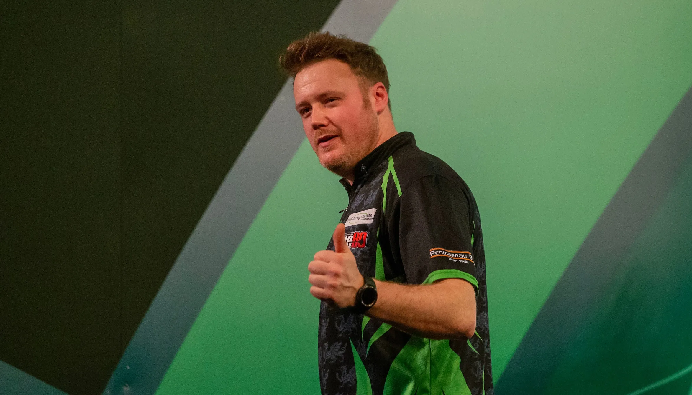 Jim Williams nach Überraschungssieg gegen Peter Wright: "Es ist sehr schwer, gegen sein Idol zu spielen"