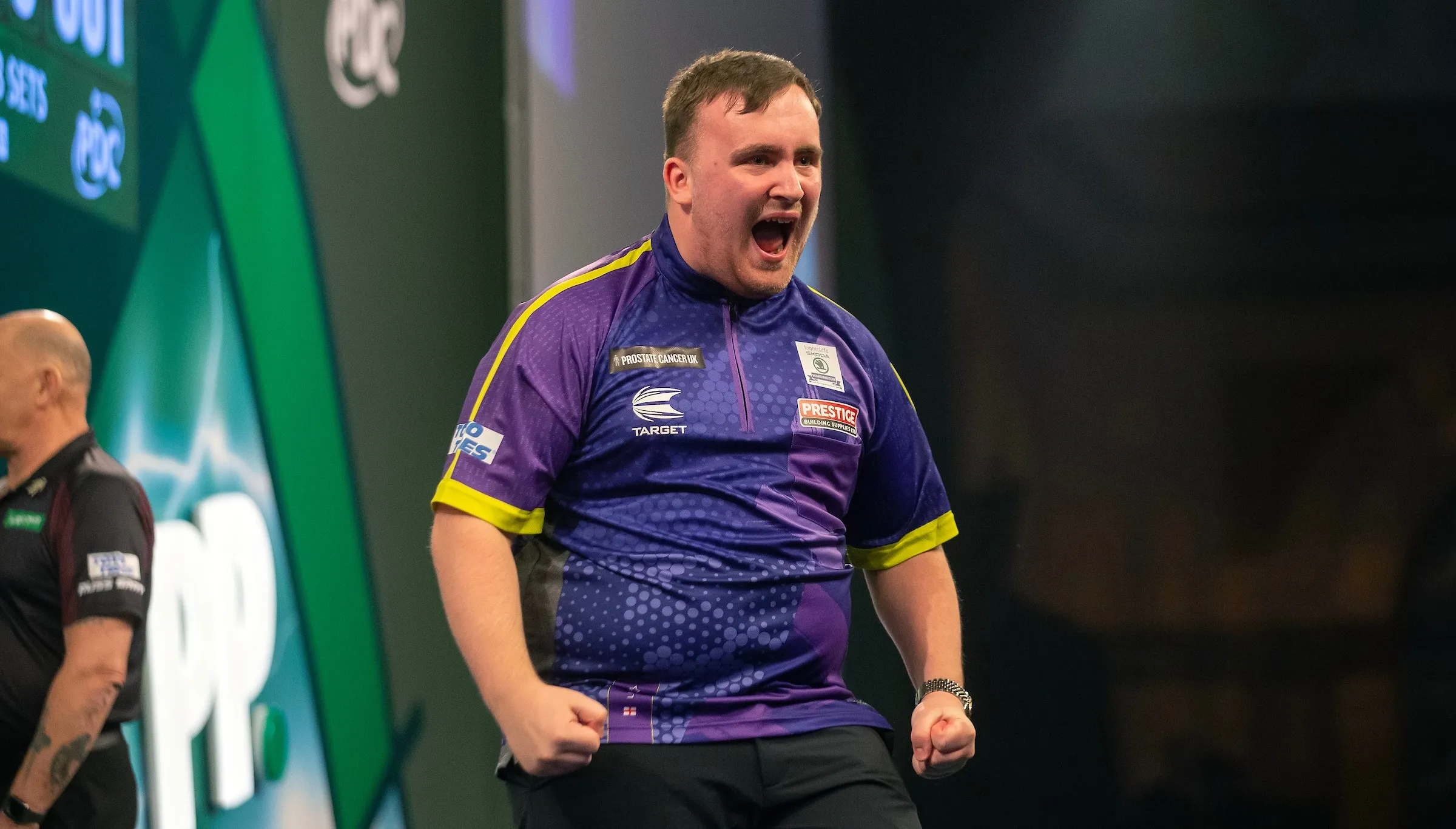 Englisches Wunderkind Luke Littler schlägt auch Andrew Gilding bei der Darts WM