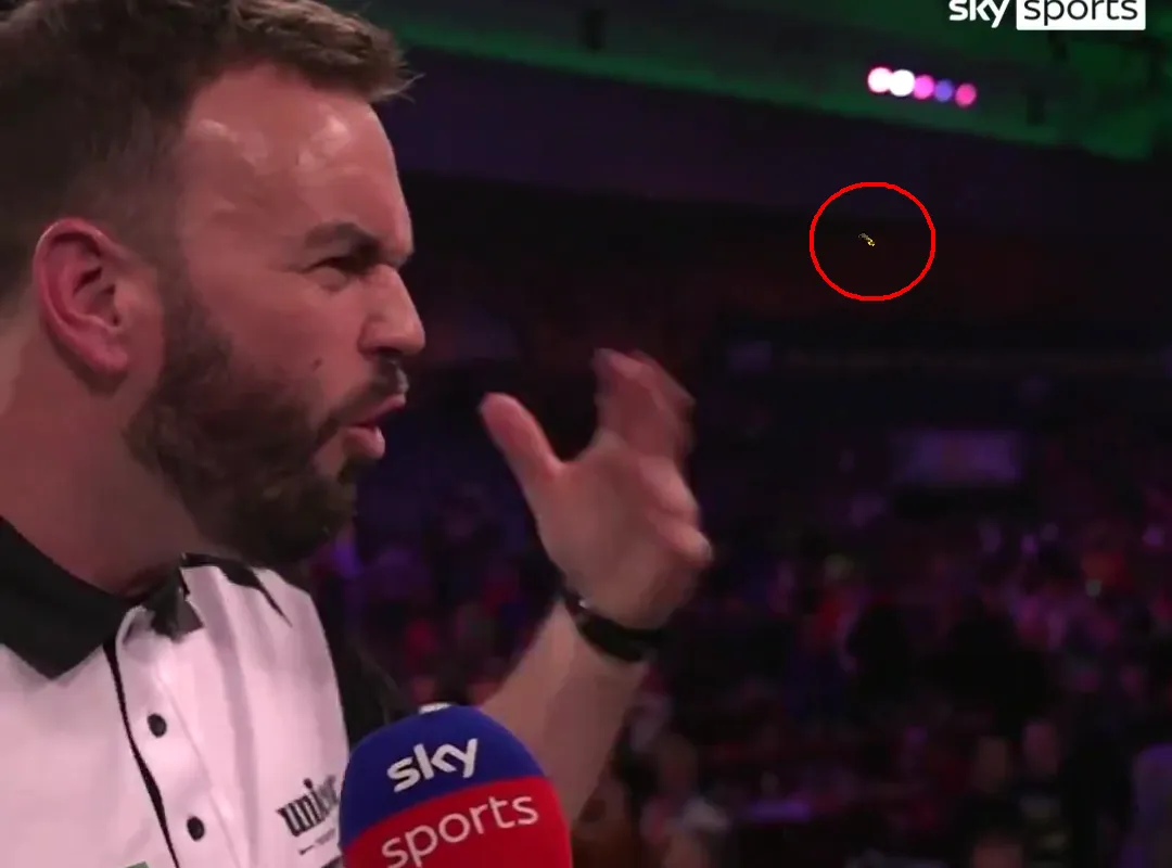 VIDEO: Ross Smith wird live im Fernsehen von der berüchtigten WM-Wespe gestochen