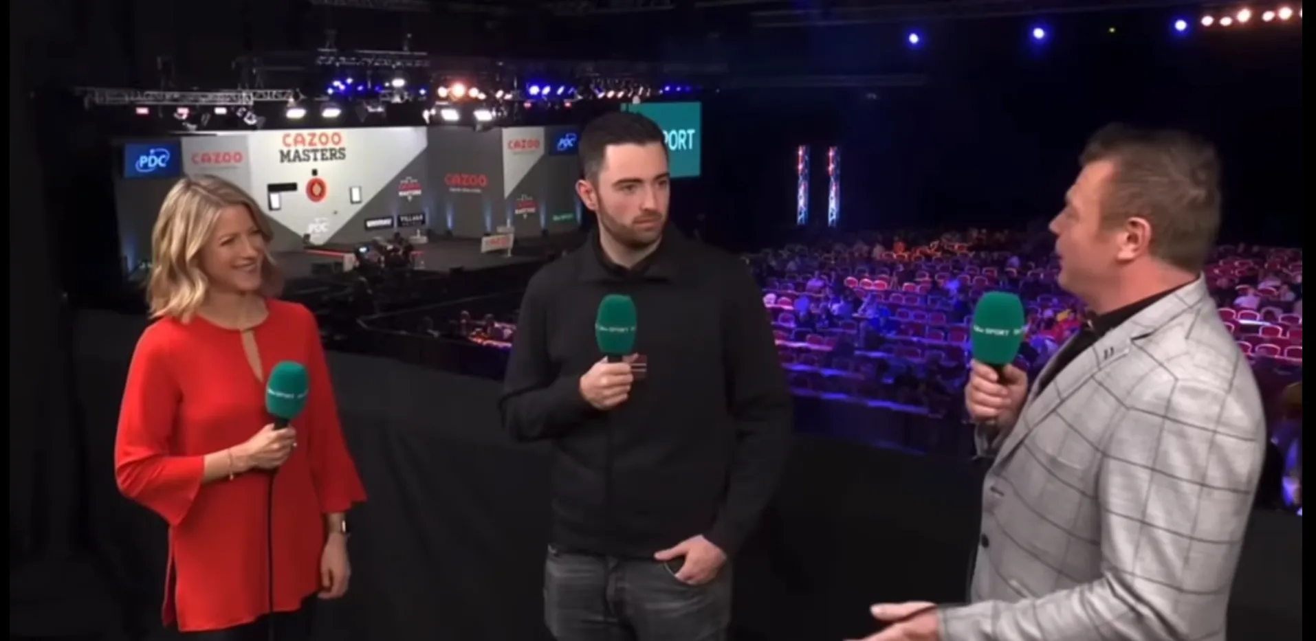 VIDEO: Chris Mason unterläuft beim Interview beim Masters ein frecher Ausrutscher