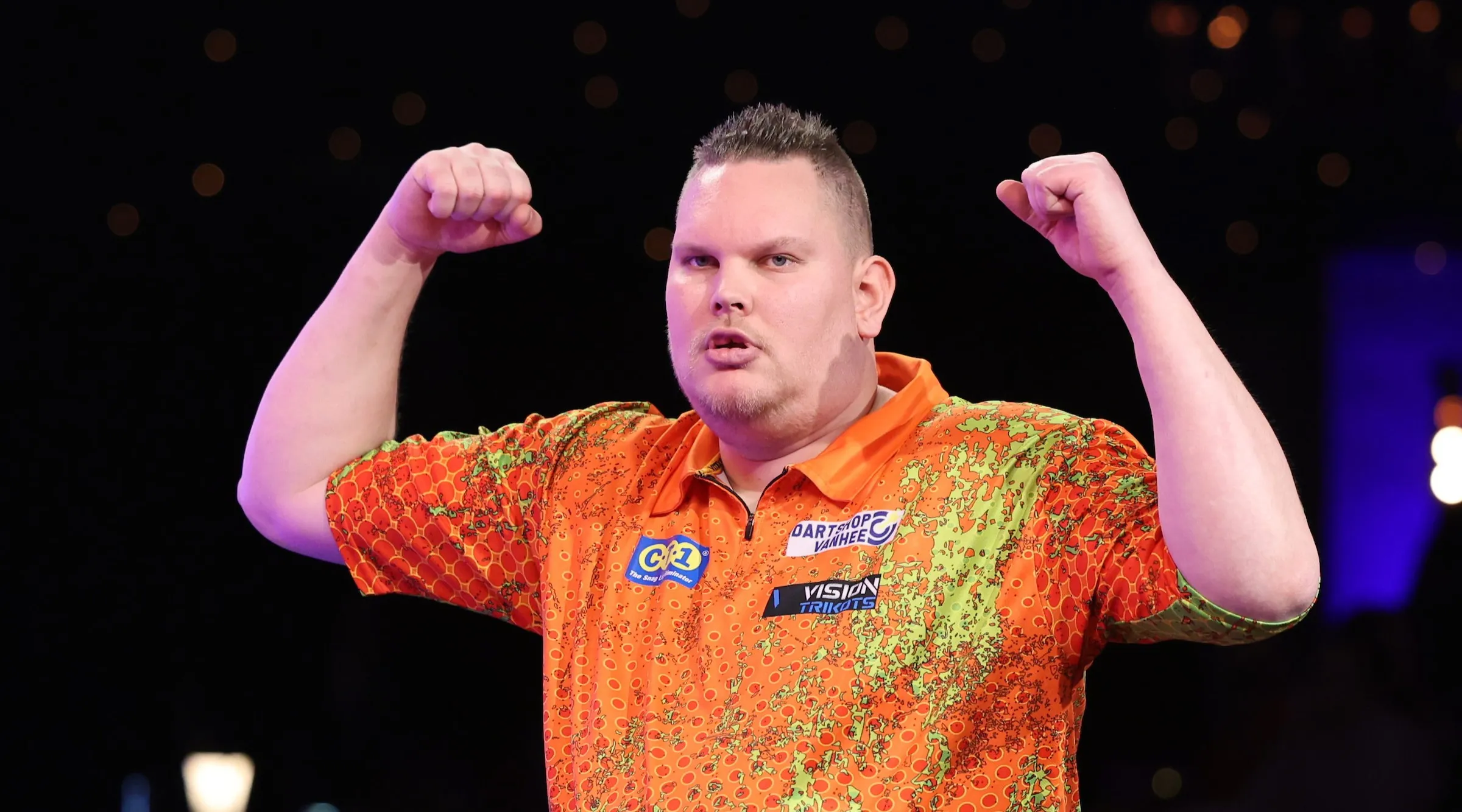 Wesley Plaisier beeindruckt mit einem Average von fast 122 bei den Dutch Open Darts