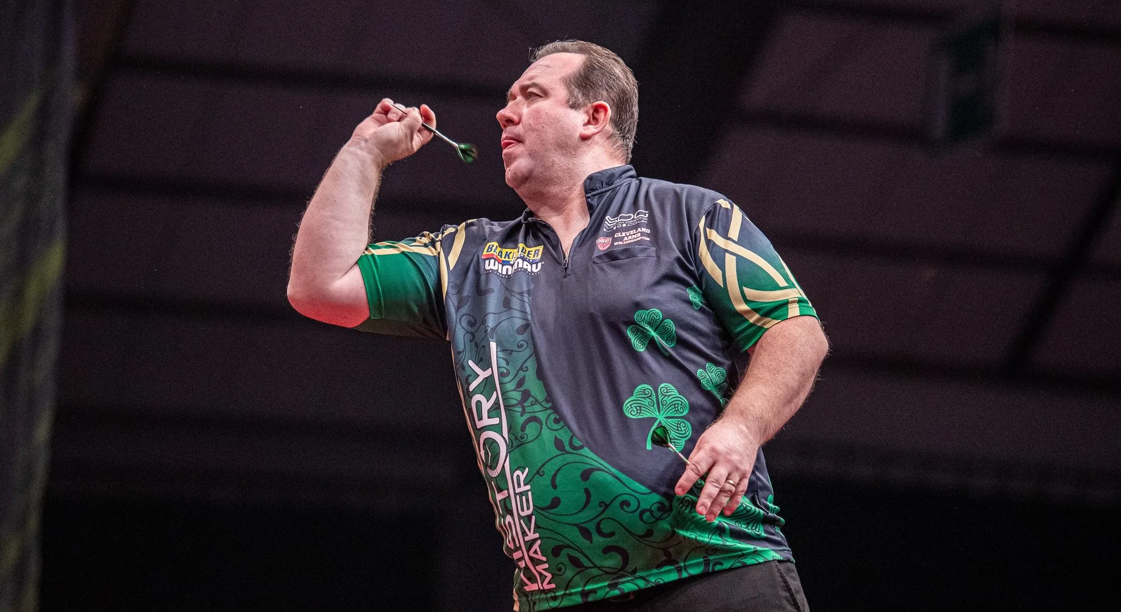 Kurzes Gastspiel für Franz Rötzsch beim German Darts Grand Prix; Brendan Dolan und Ryan Joyce weiter