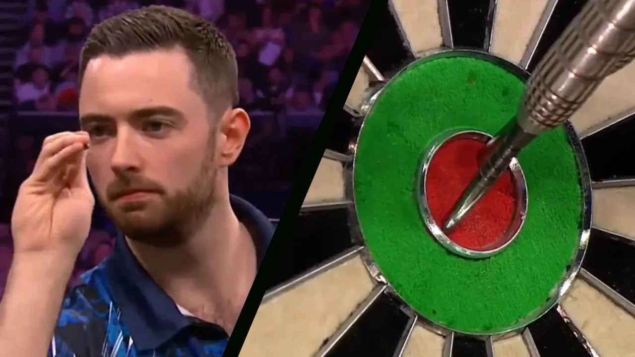 VIDEO: Luke Humphries wirft in Dublin ein seltenes 120er Finish